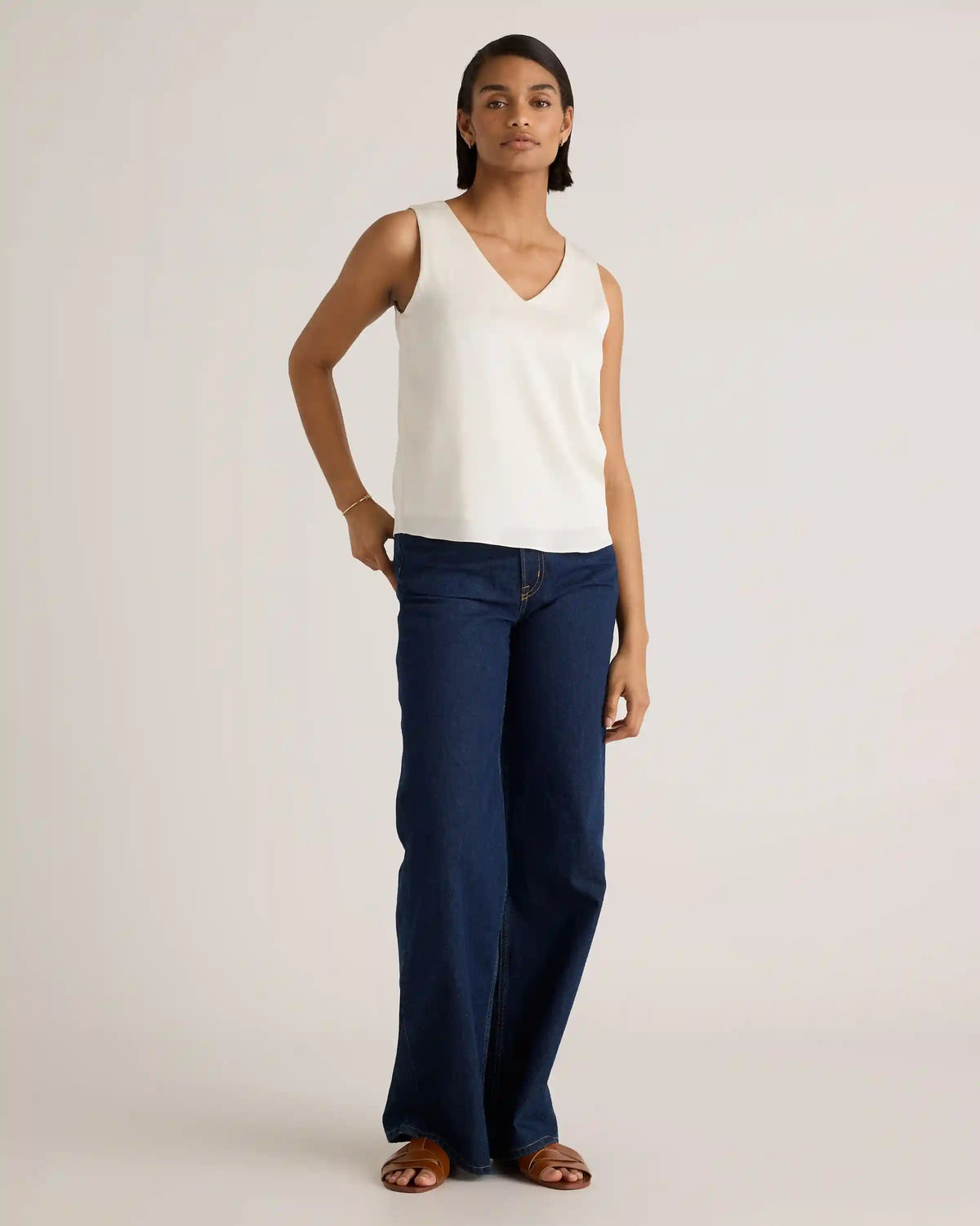 Washable Stretch Silk Tank