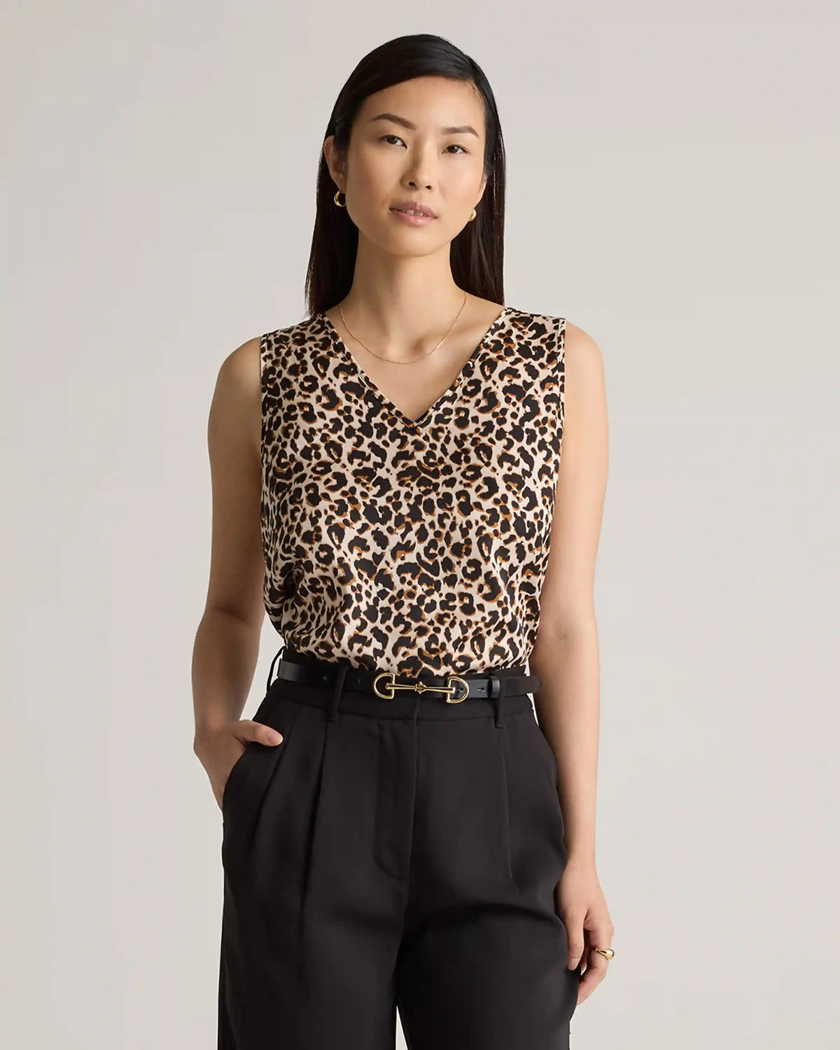 Washable Stretch Silk Tank