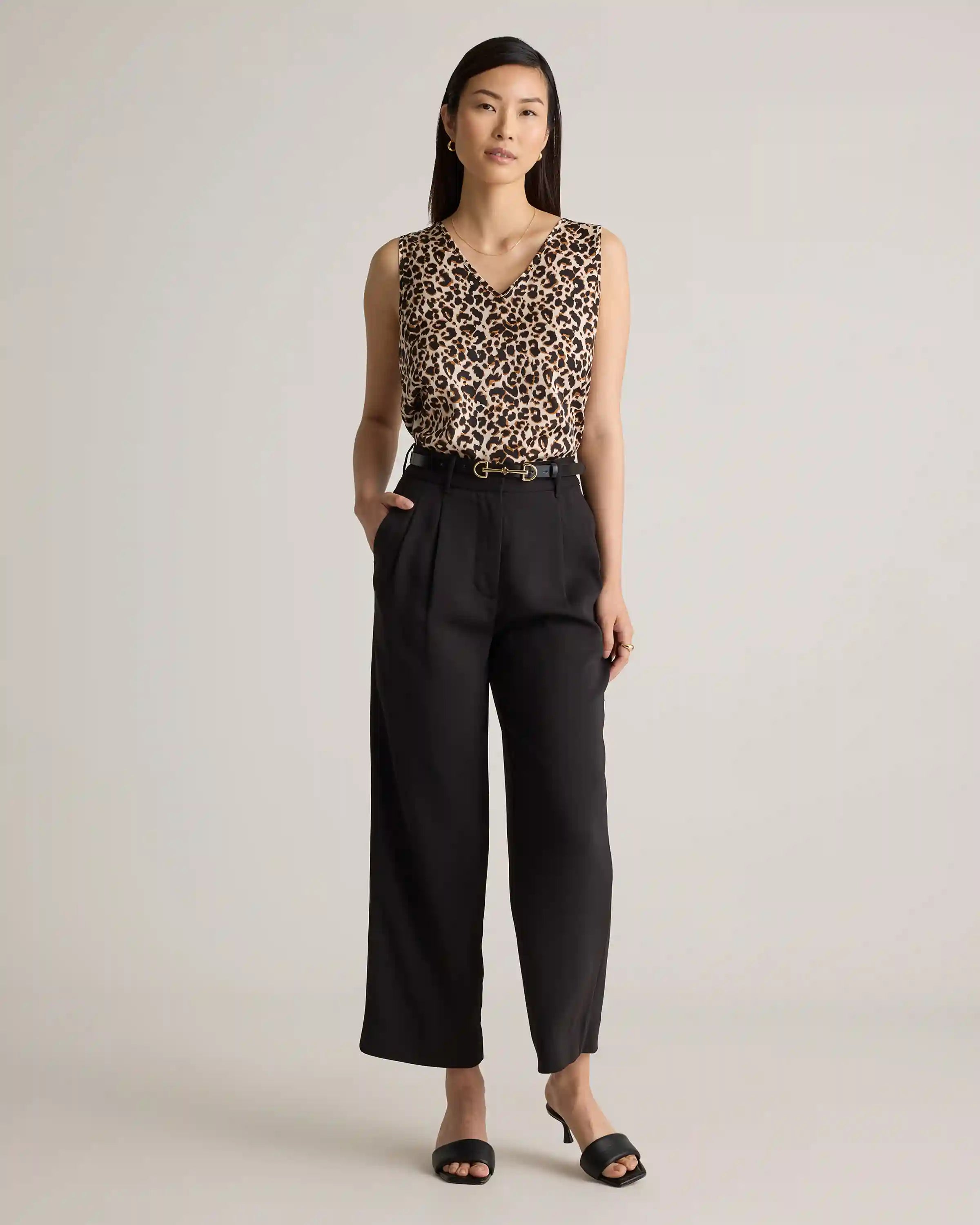 Washable Stretch Silk Tank