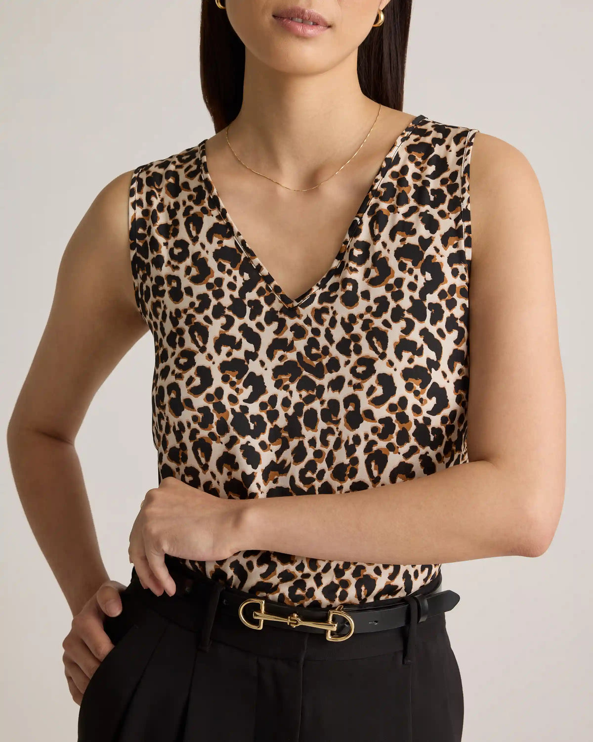 Washable Stretch Silk Tank