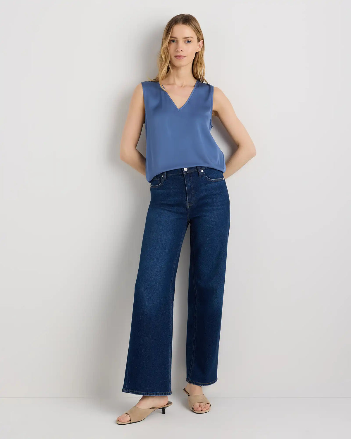 Washable Stretch Silk Tank