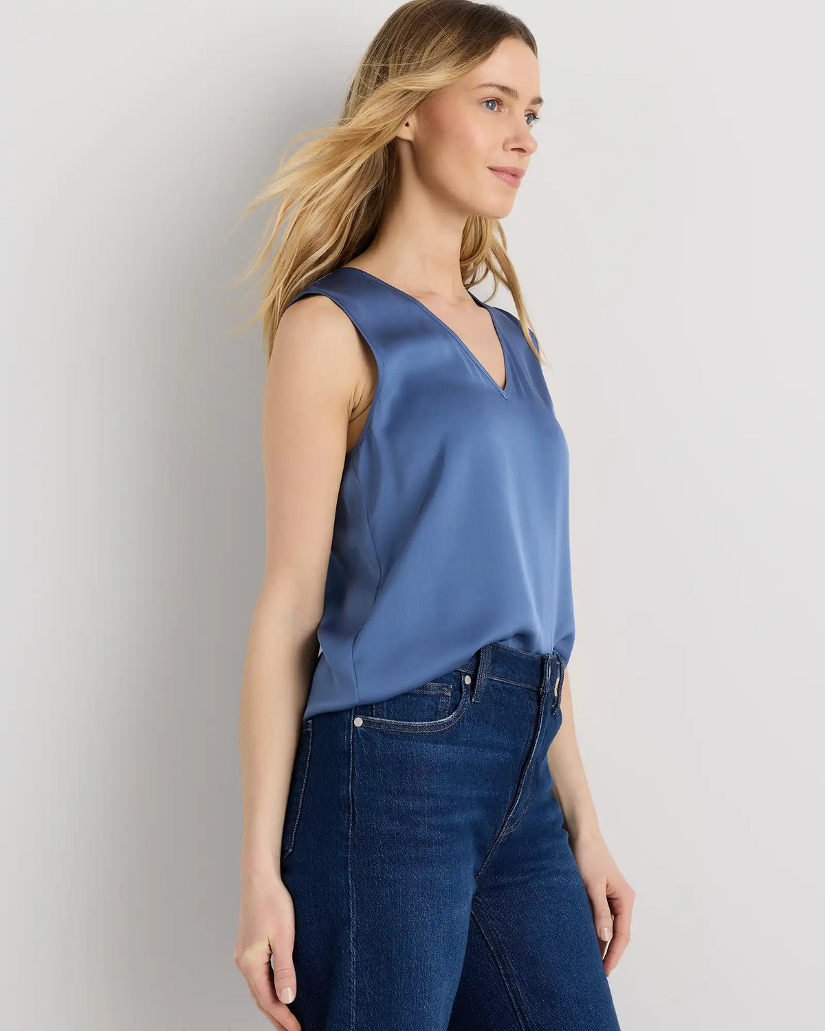 Washable Stretch Silk Tank