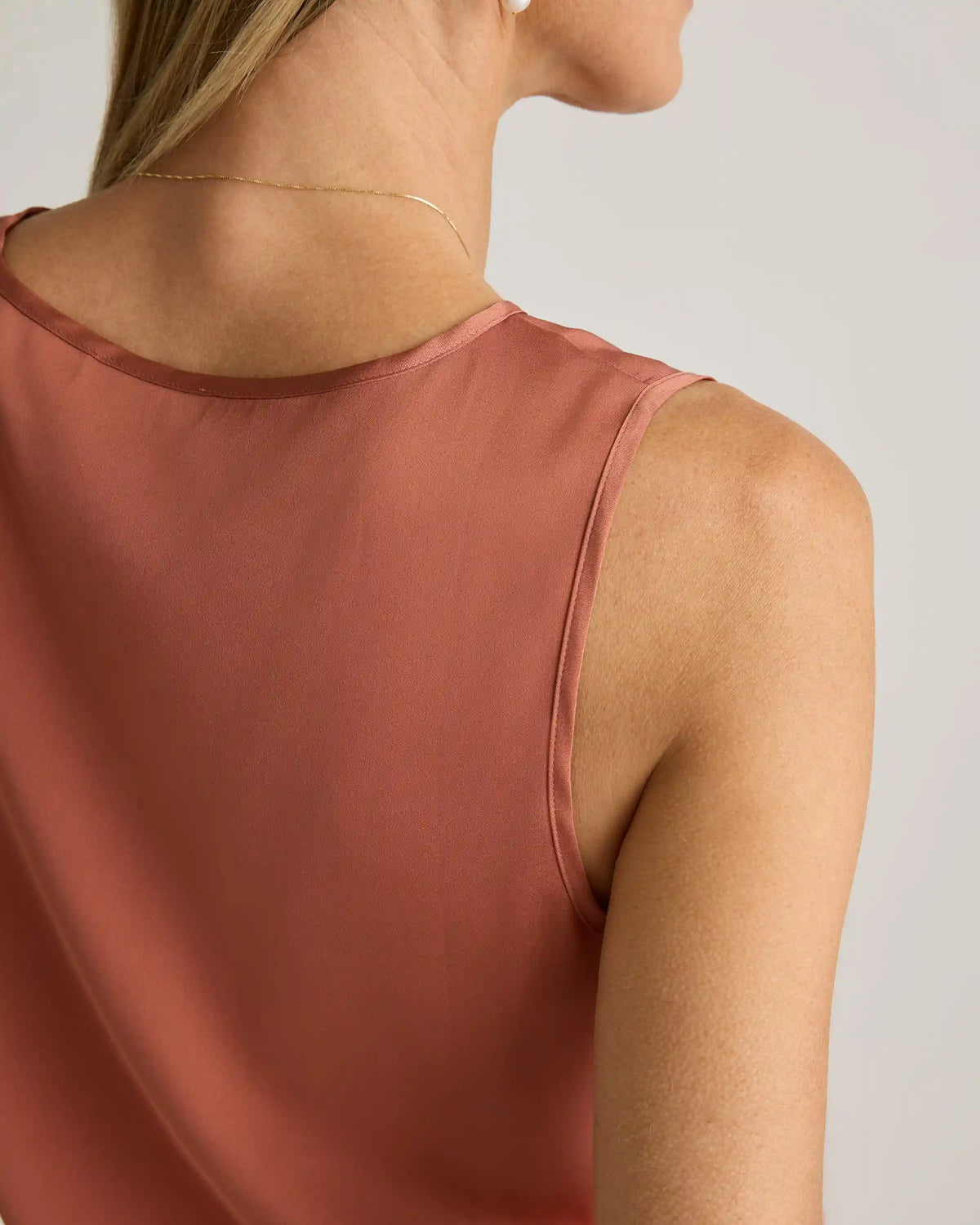 Washable Stretch Silk Tank