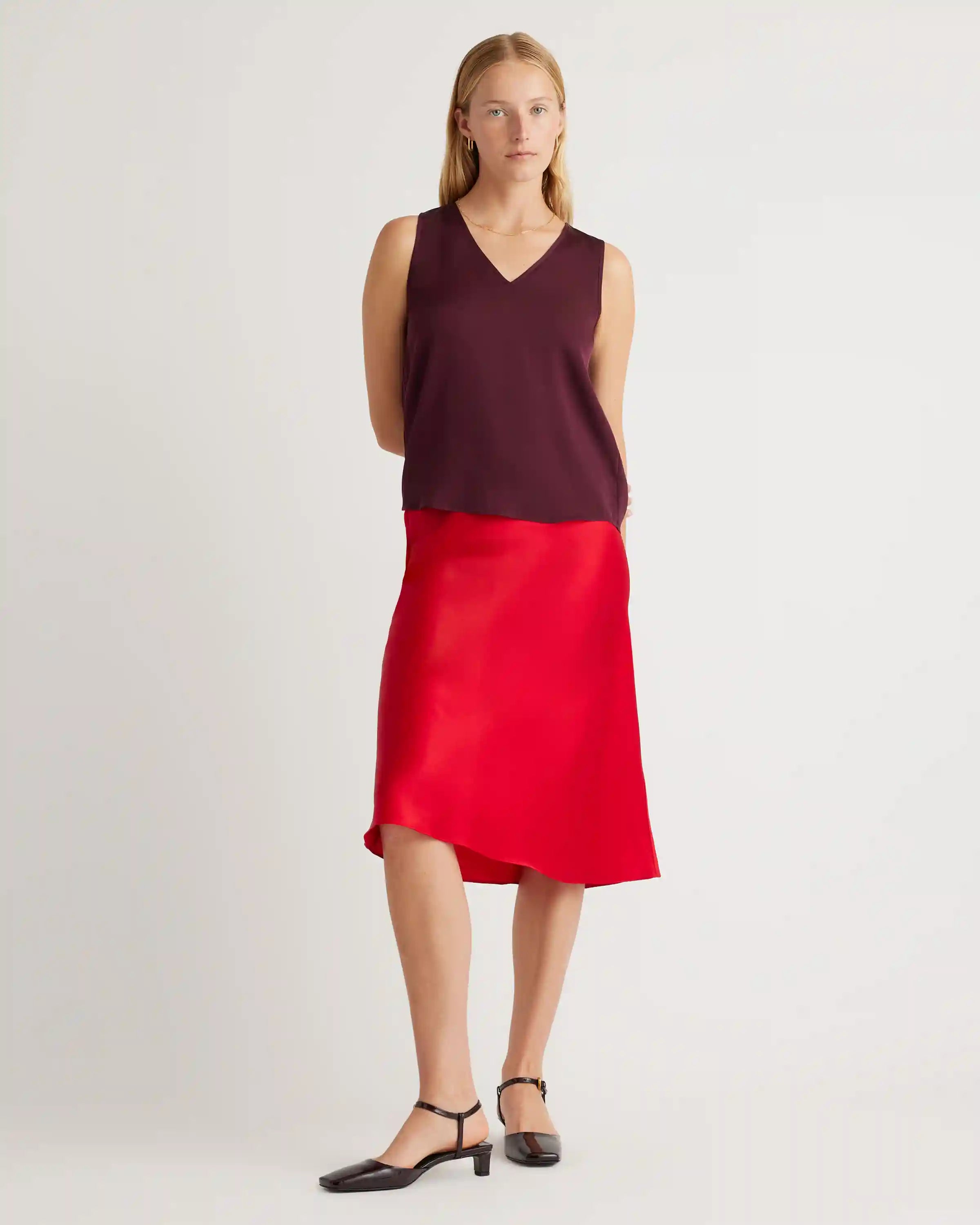 Washable Stretch Silk Tank