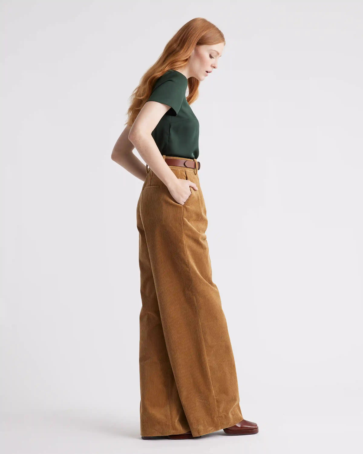 Washable Stretch Silk Tee