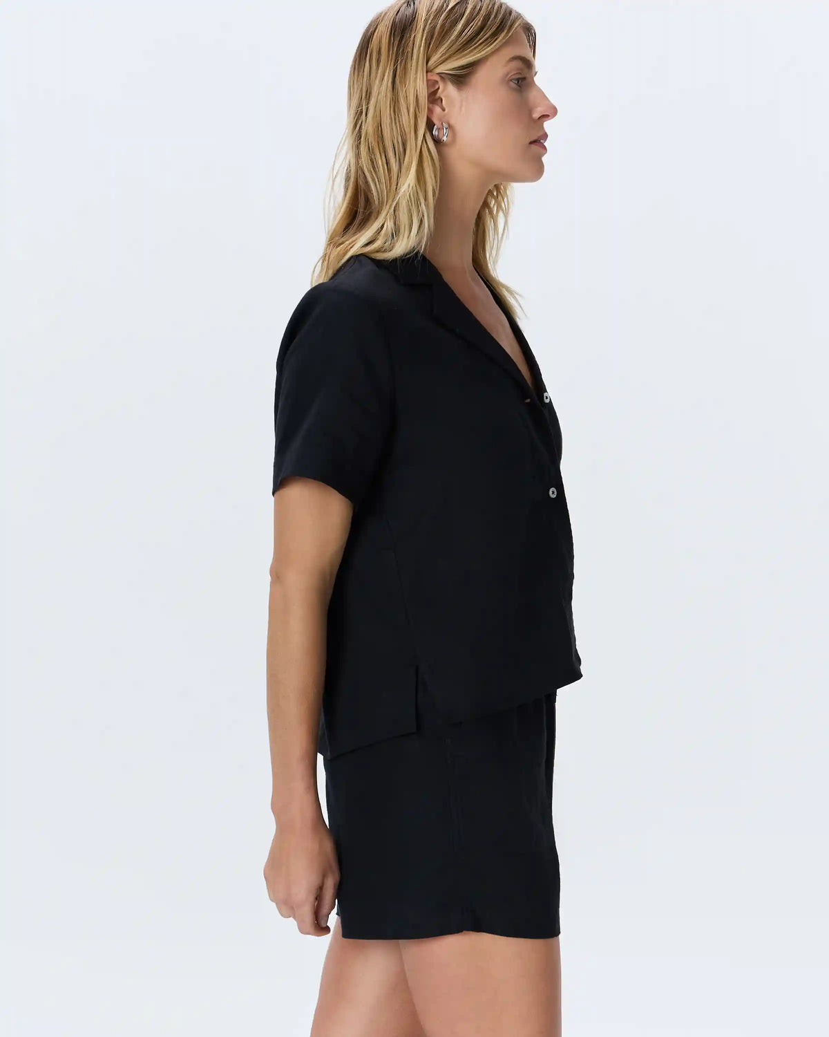 100% European Linen Short Sleeve Shirt