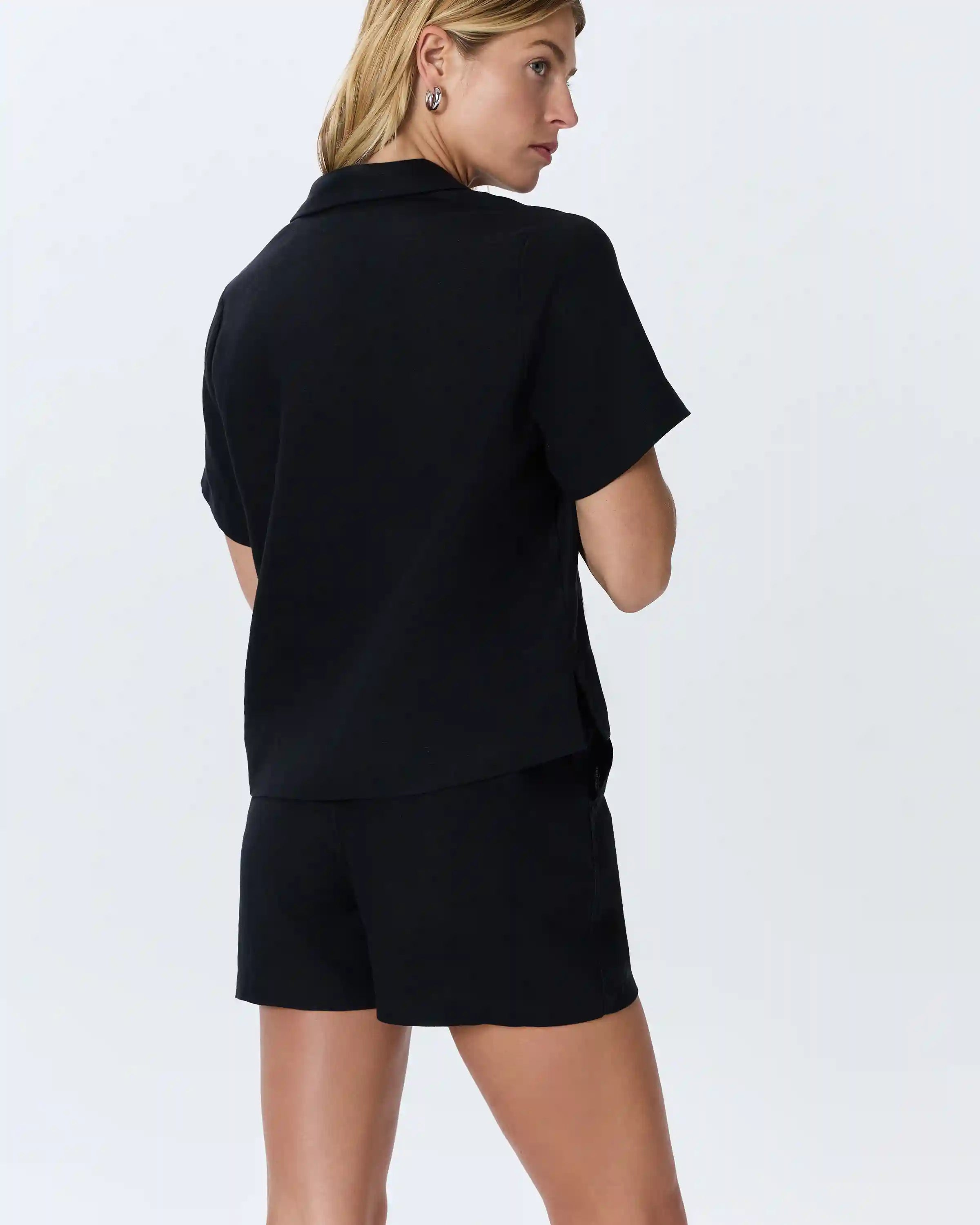 100% European Linen Short Sleeve Shirt