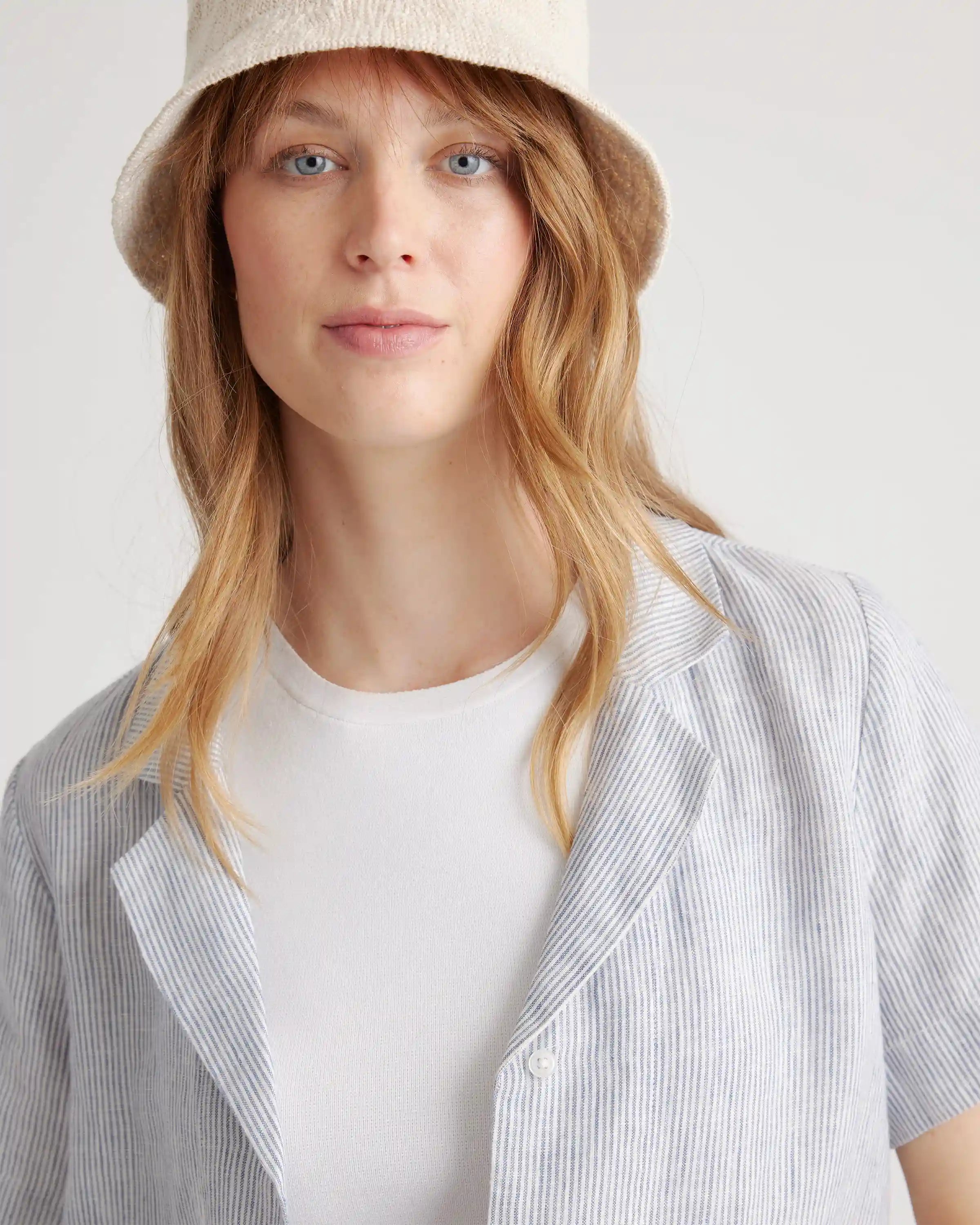 100% European Linen Short Sleeve Shirt