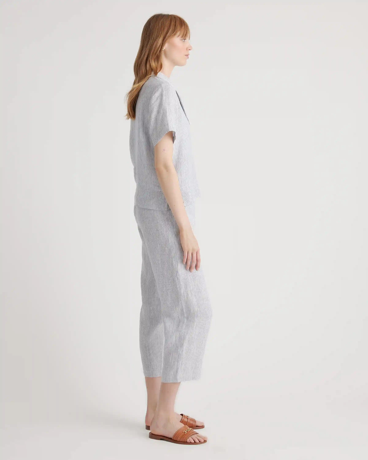 100% European Linen Short Sleeve Shirt