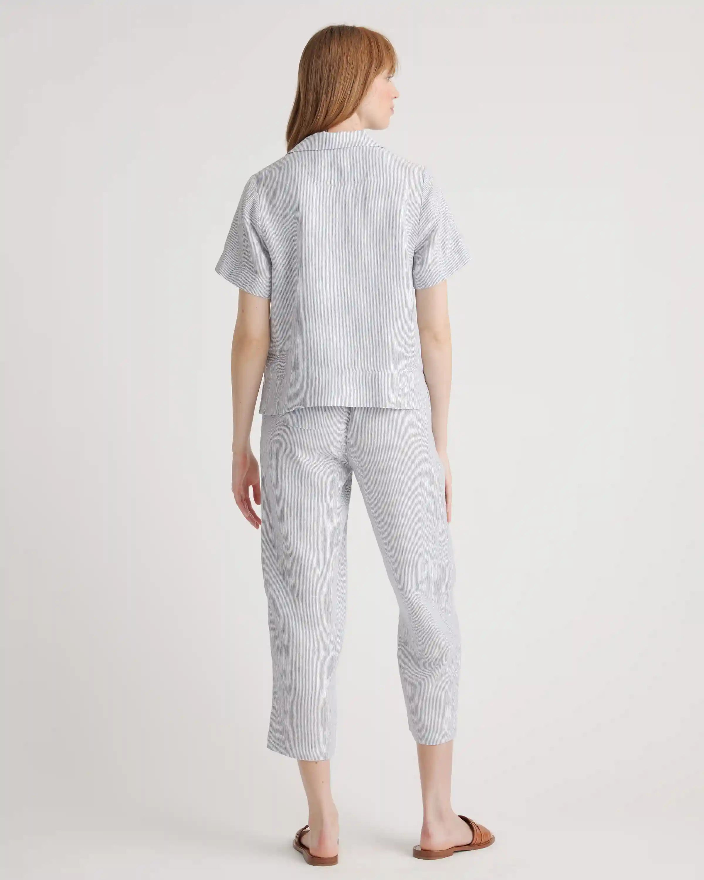 100% European Linen Short Sleeve Shirt