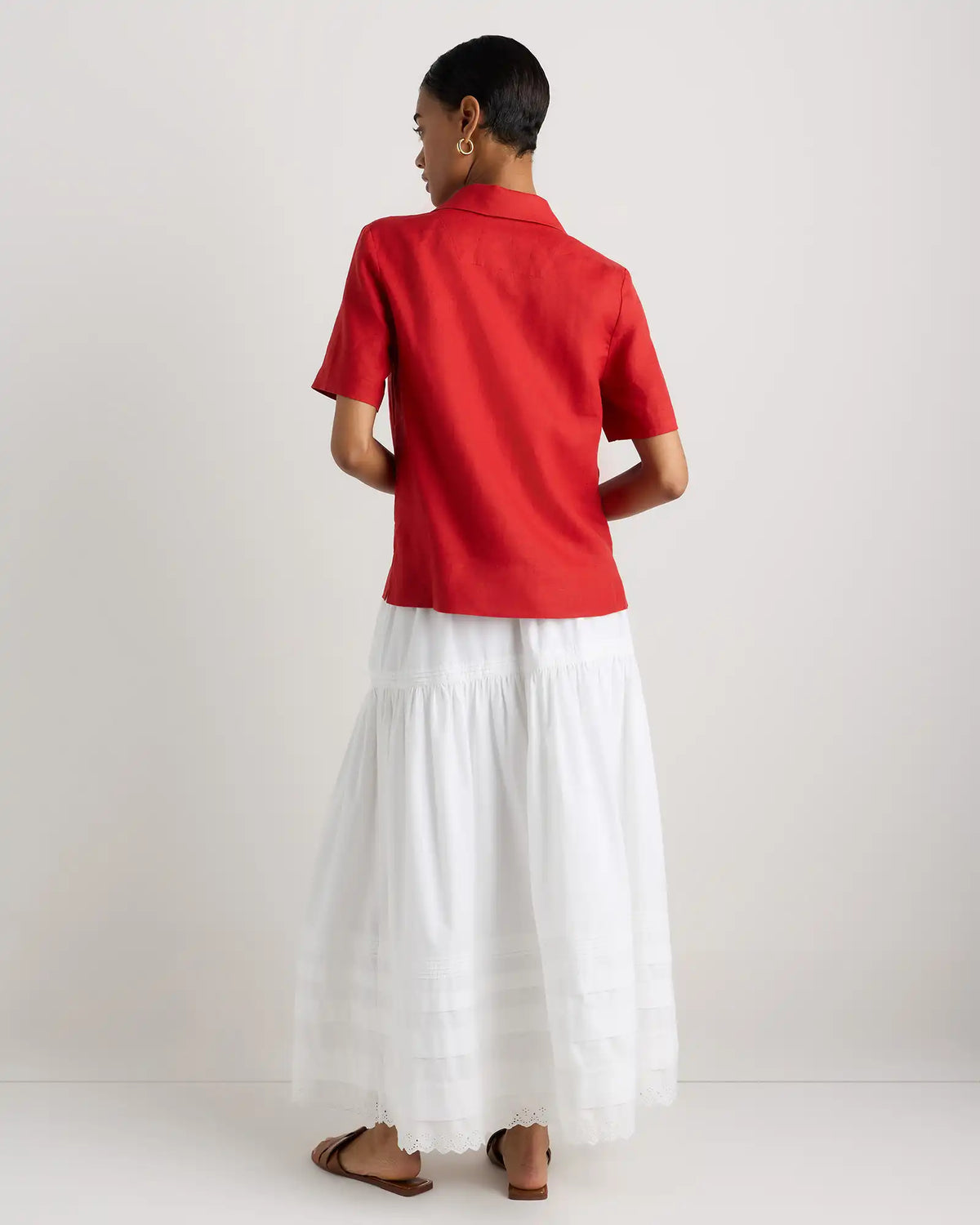 100% European Linen Short Sleeve Shirt