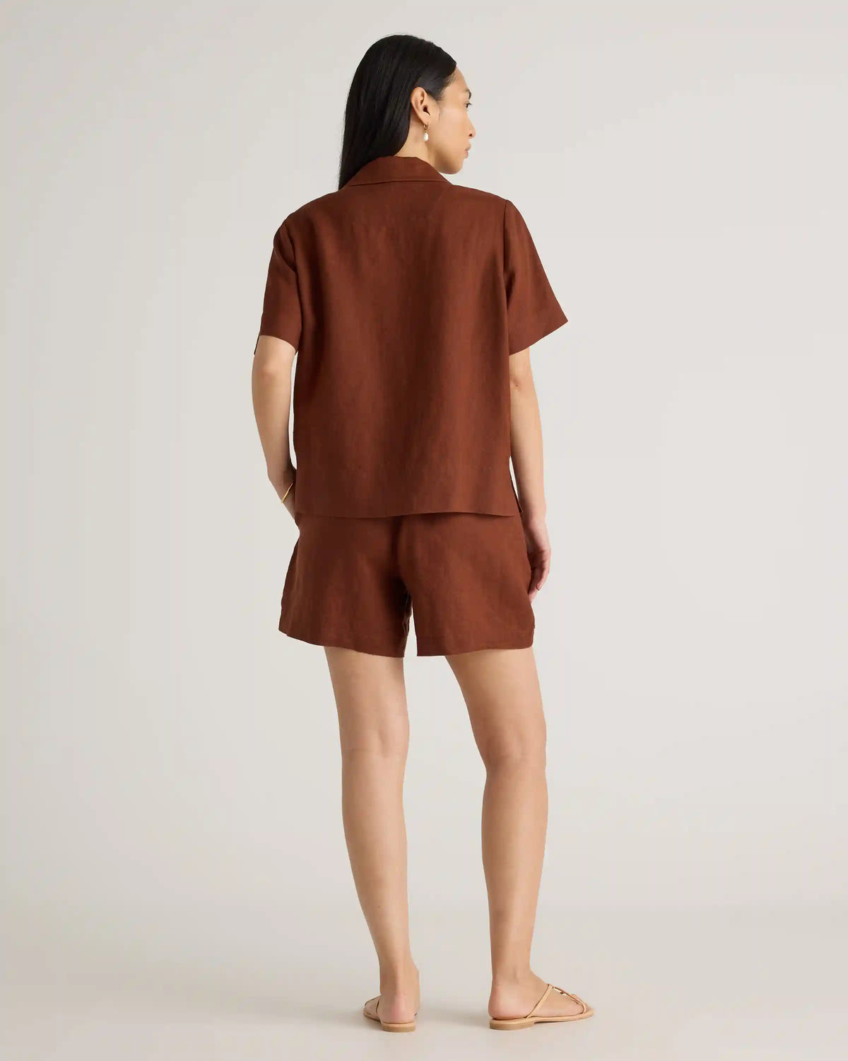 100% European Linen Short Sleeve Shirt