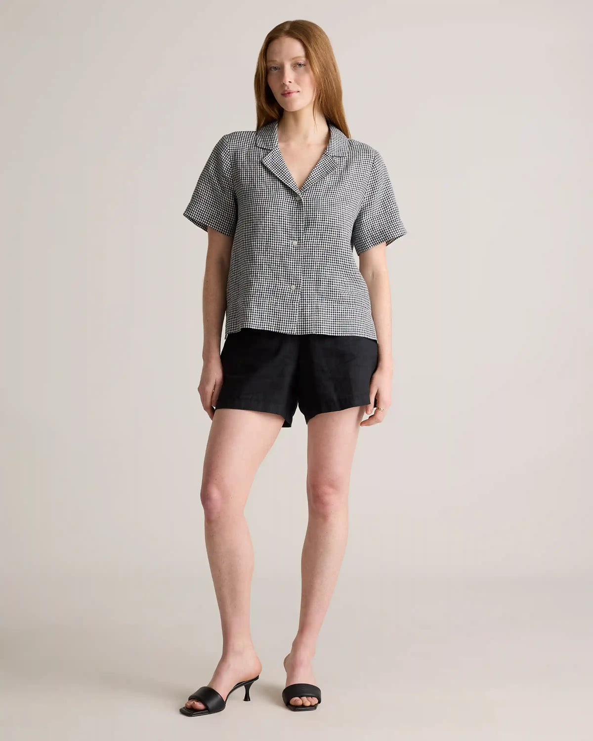 100% European Linen Short Sleeve Shirt