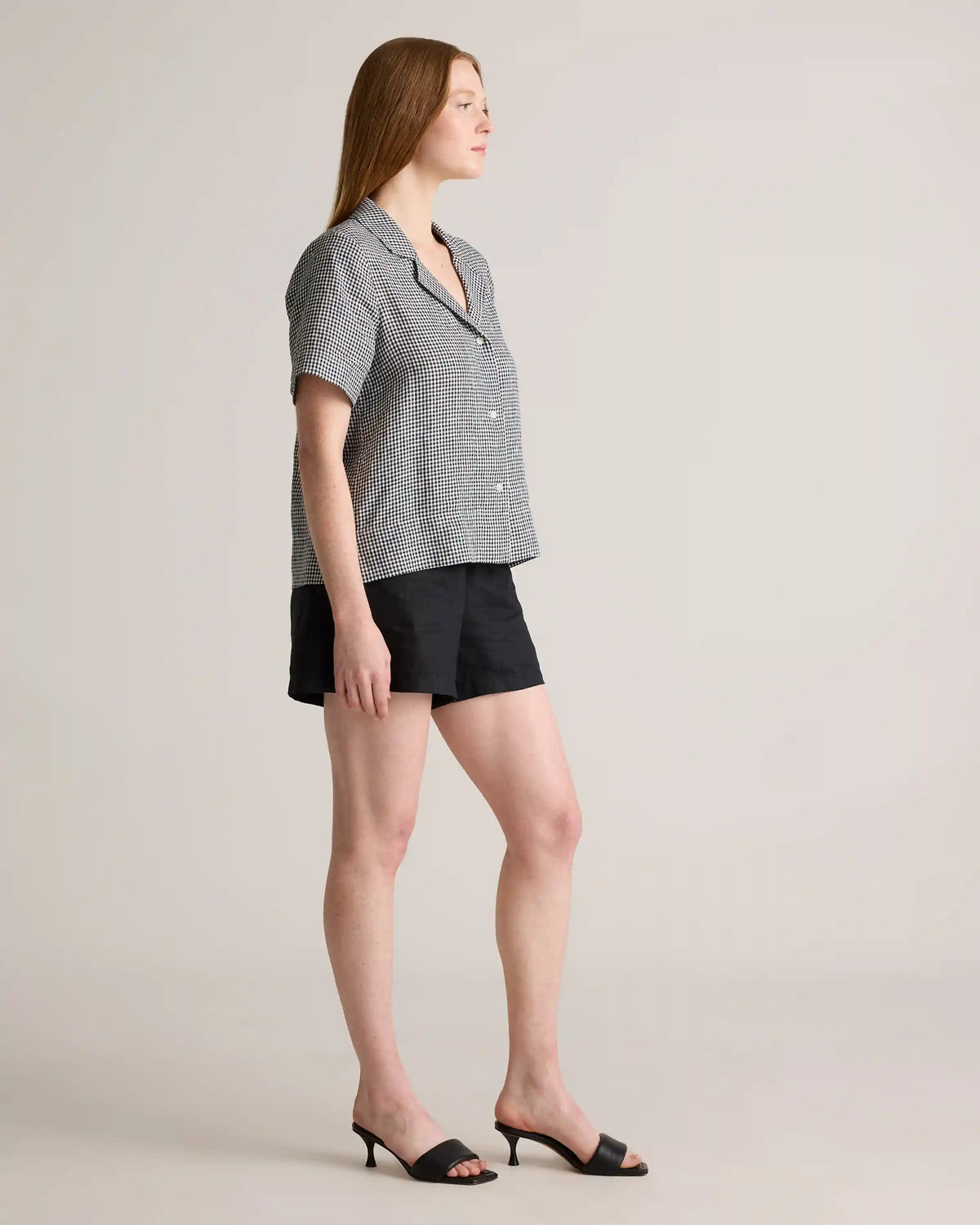 100% European Linen Short Sleeve Shirt