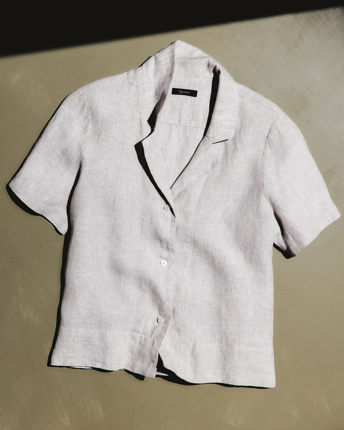 100% European Linen Short Sleeve Shirt