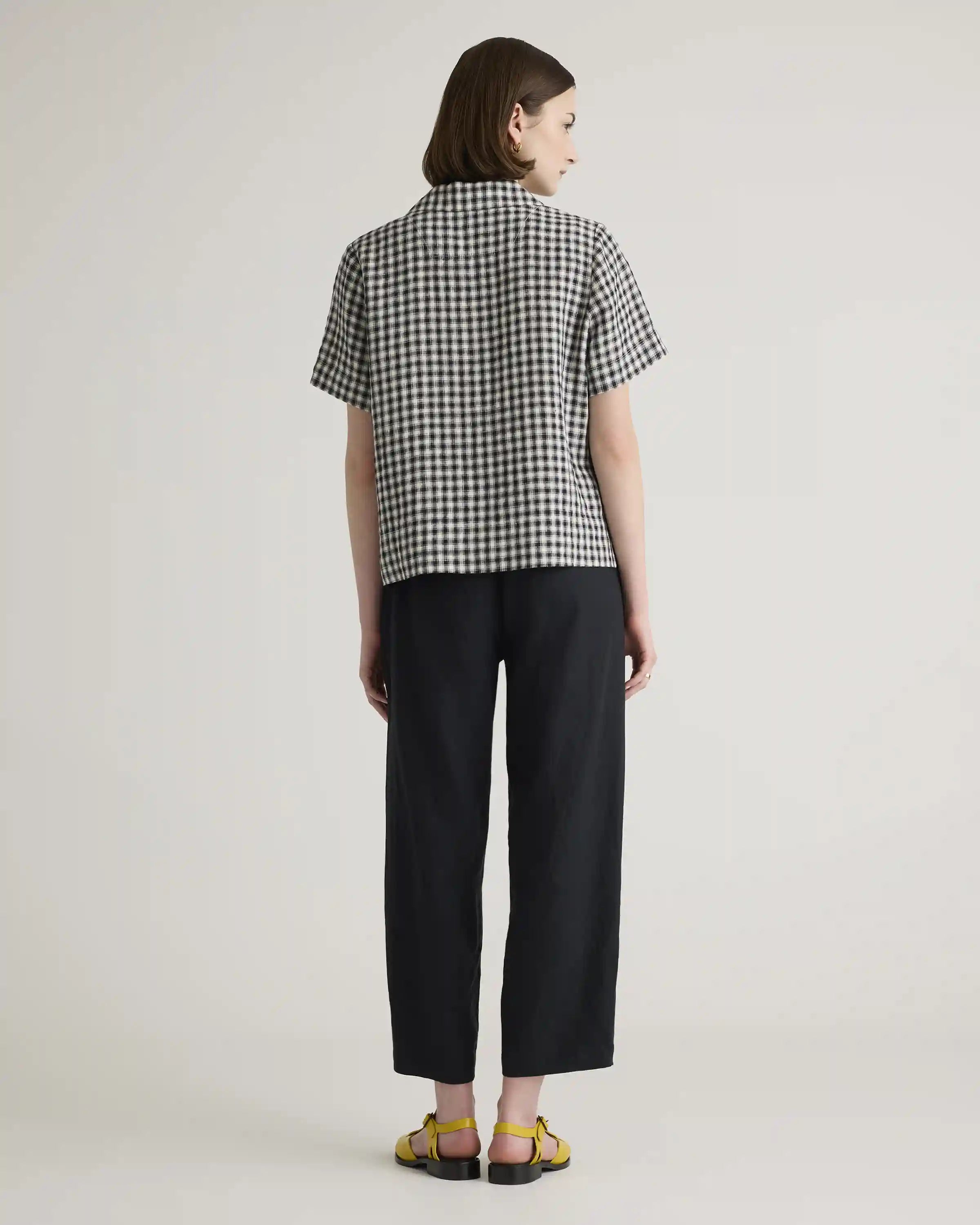 100% European Linen Short Sleeve Shirt