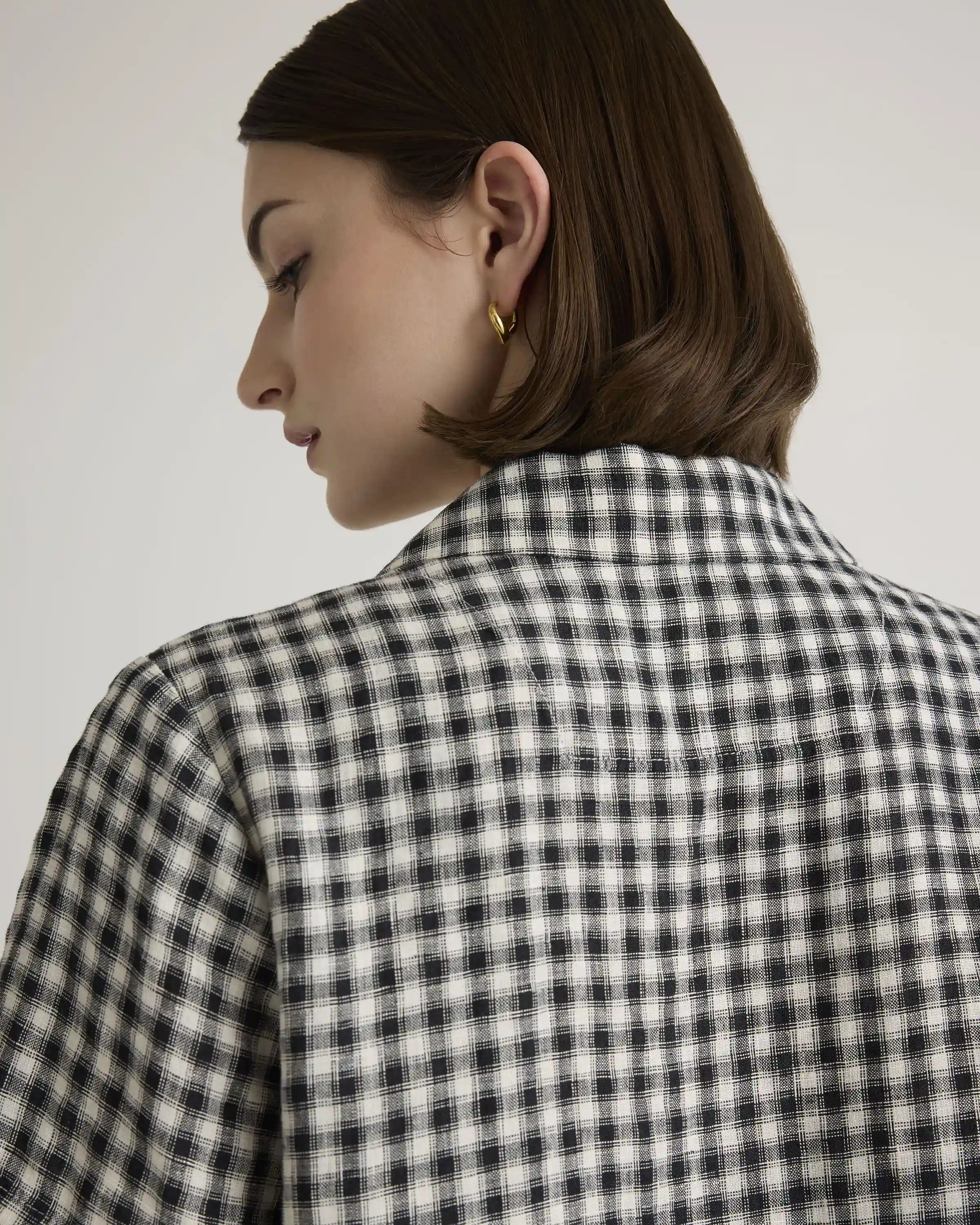 100% European Linen Short Sleeve Shirt