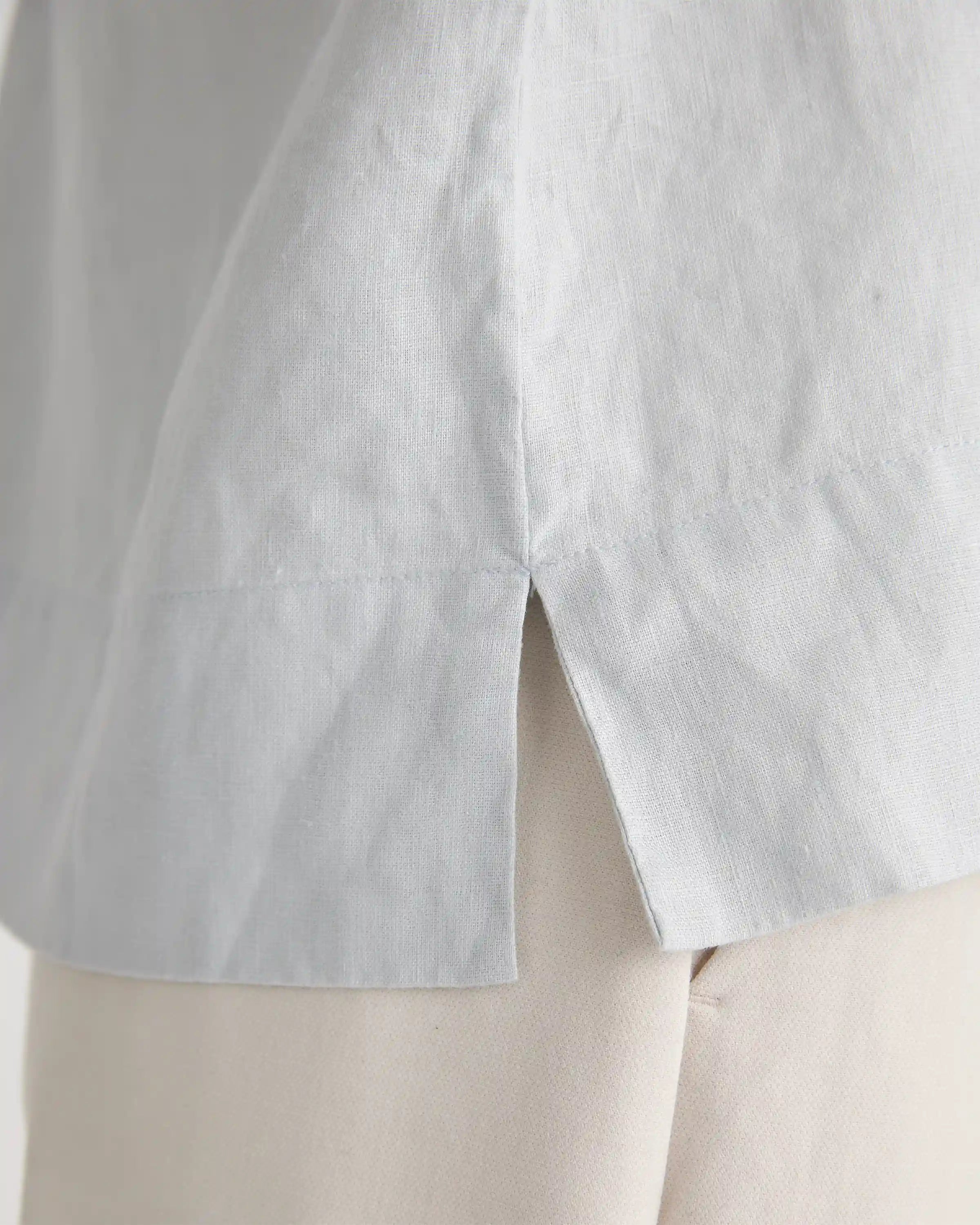 100% European Linen Short Sleeve Shirt