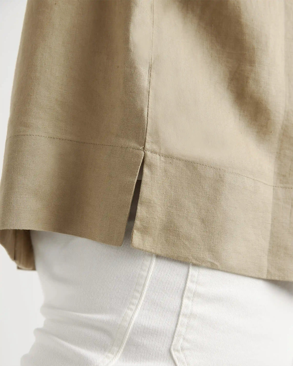 100% European Linen Short Sleeve Shirt