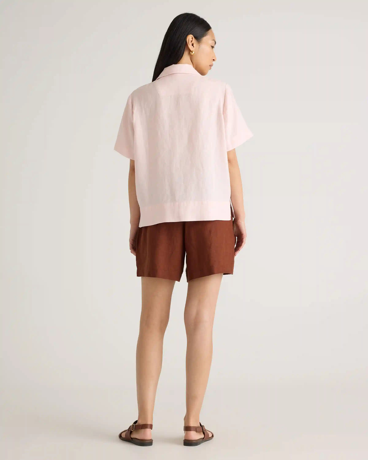 100% European Linen Short Sleeve Shirt