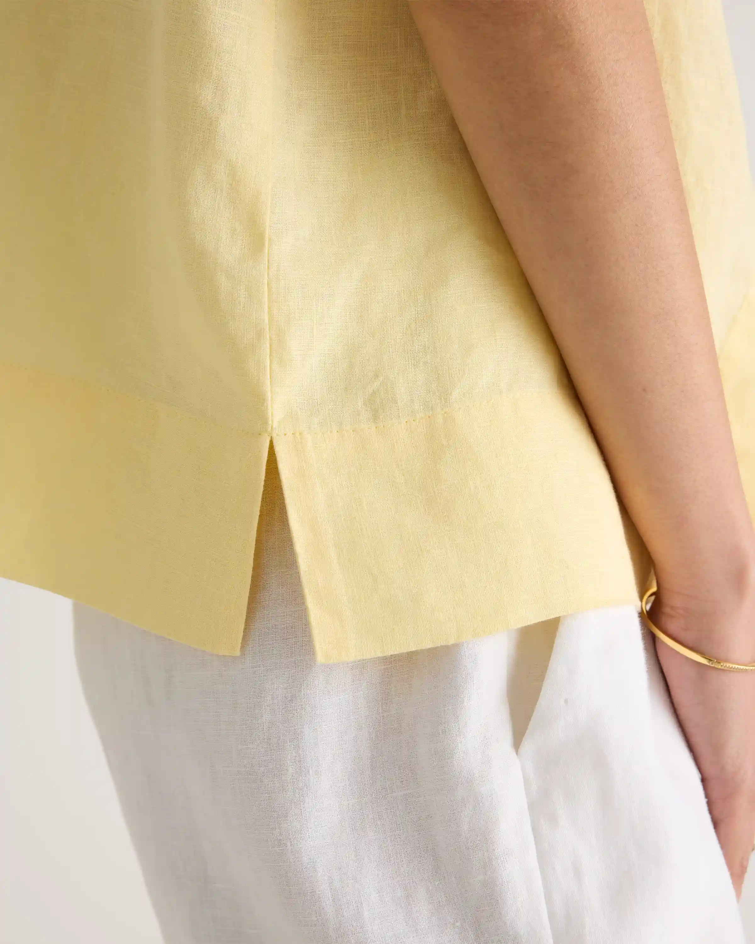 100% European Linen Short Sleeve Shirt