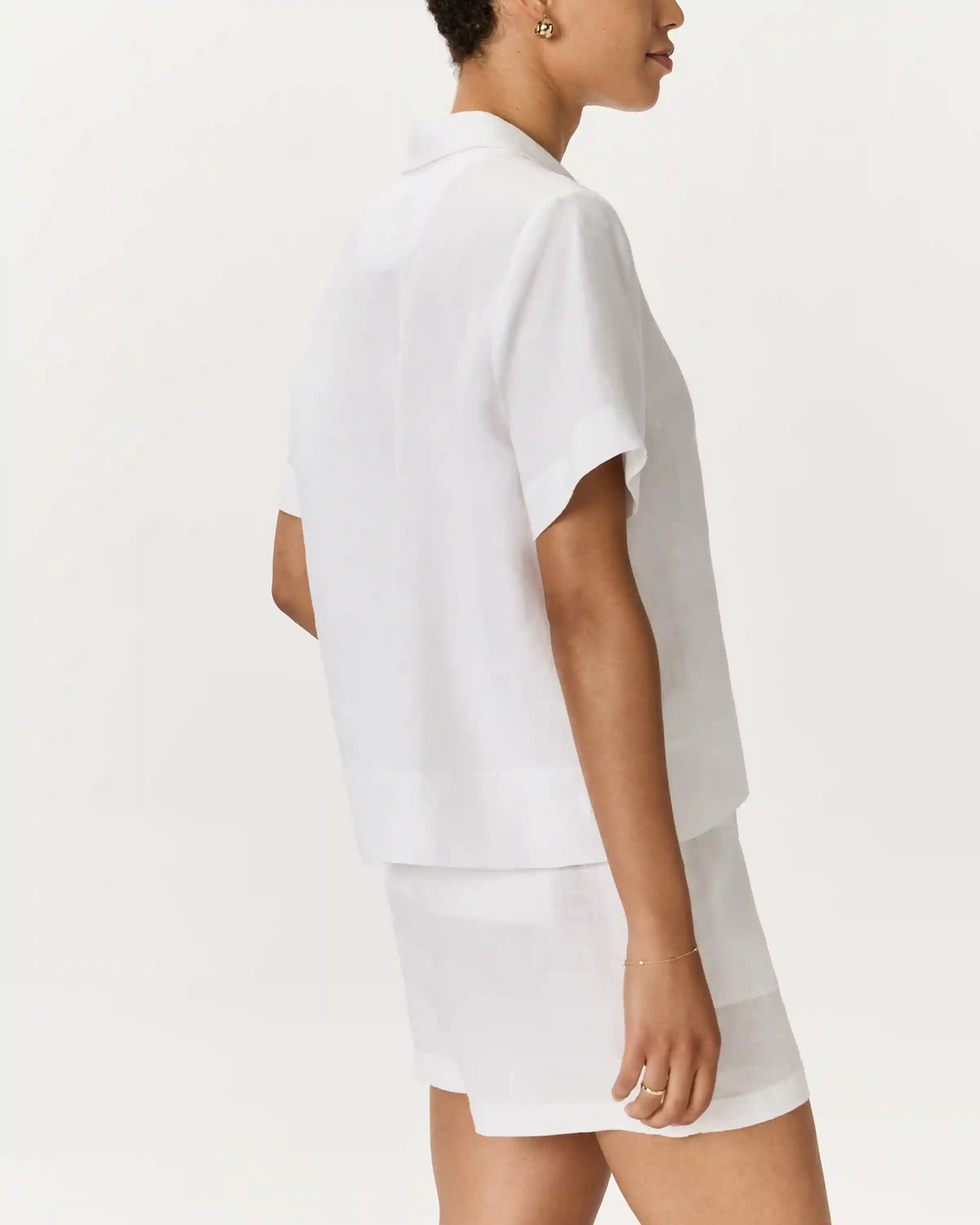 100% European Linen Short Sleeve Shirt