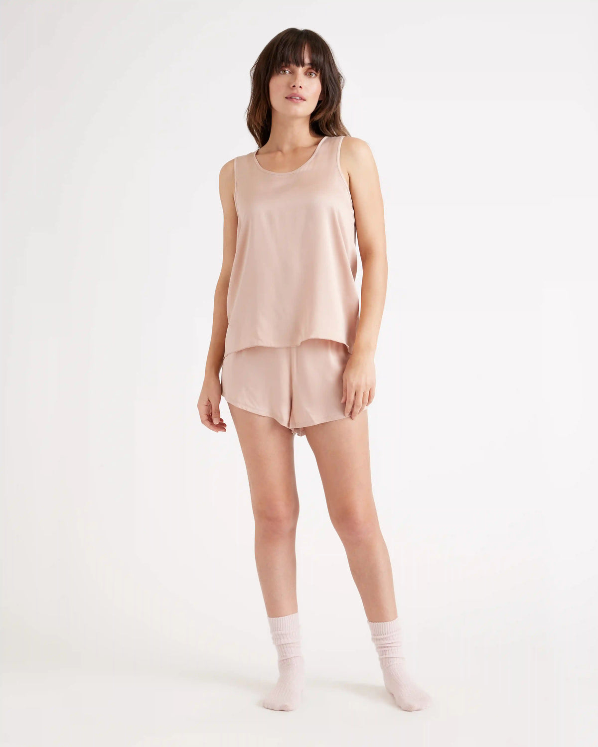 100% Washable Silk Pajama Tank