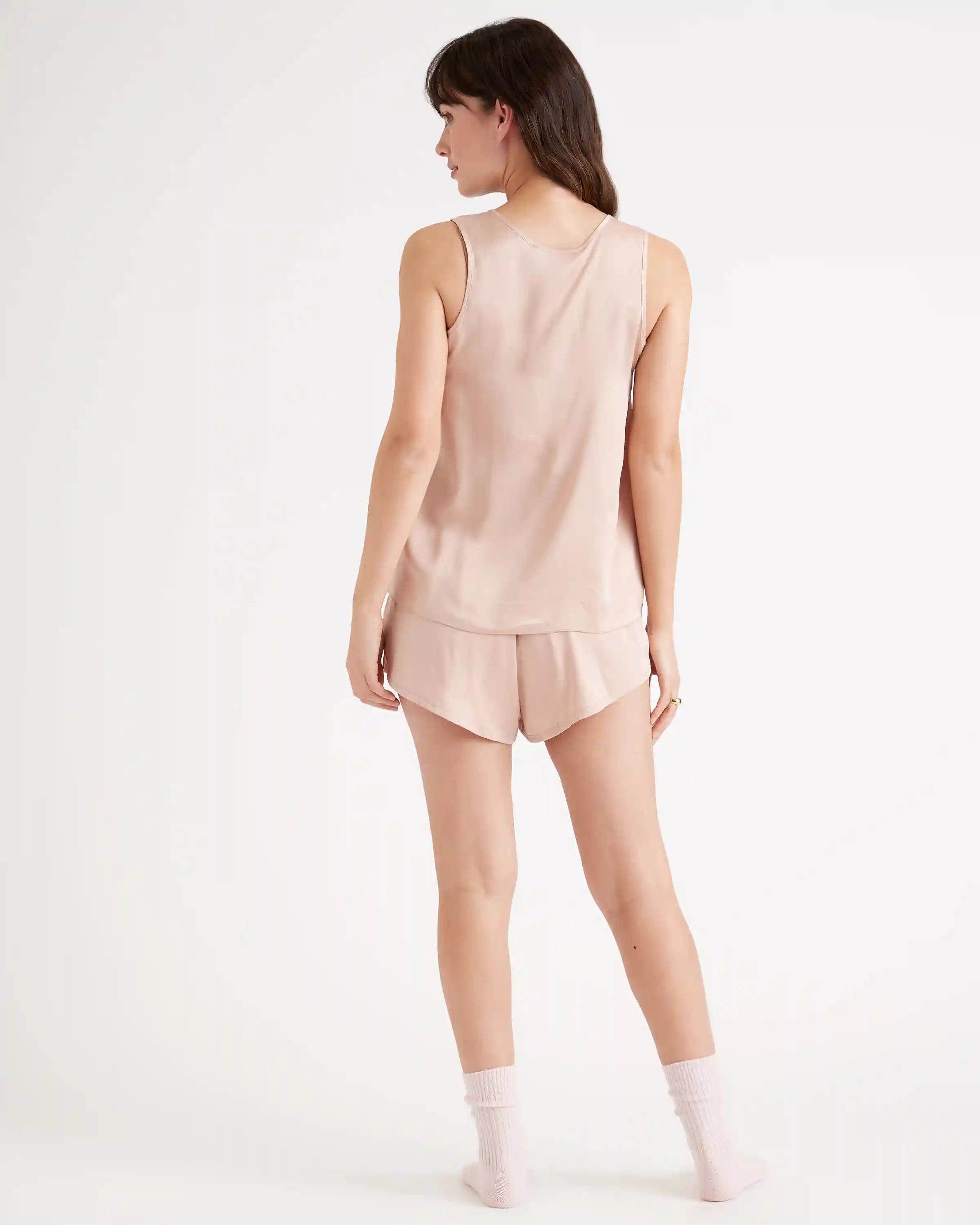 100% Washable Silk Pajama Tank