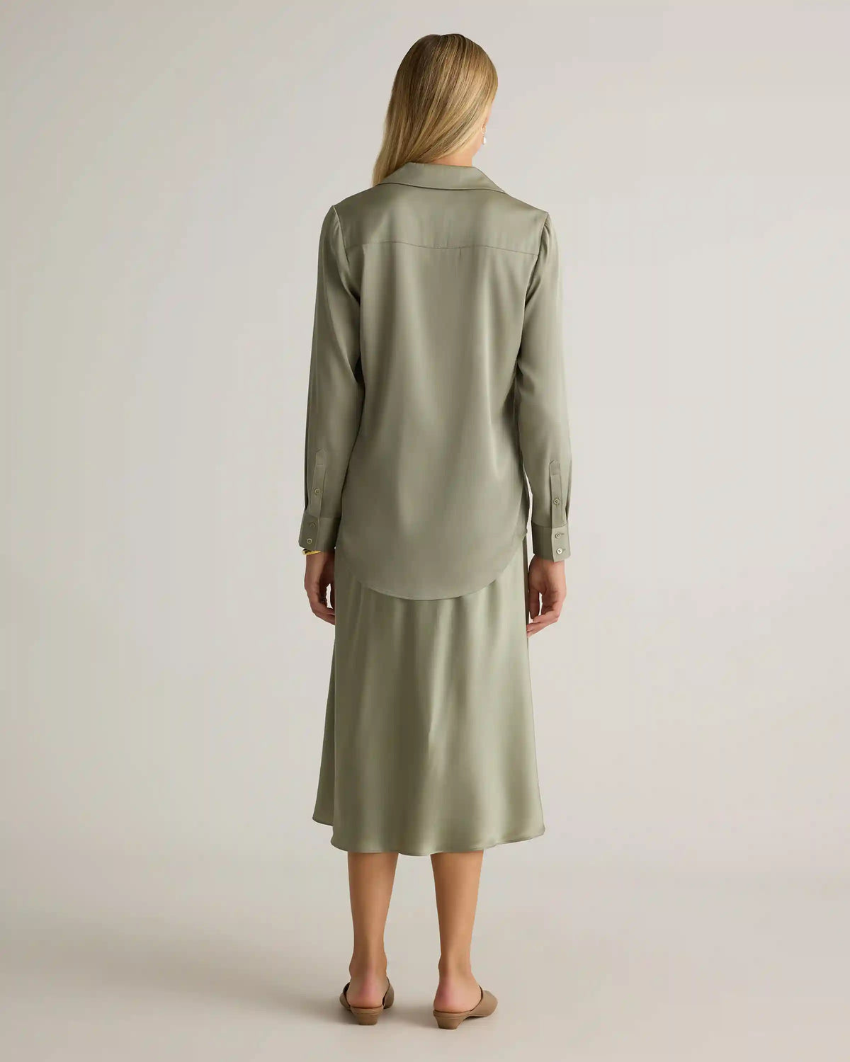 100% Washable Silk Skirt
