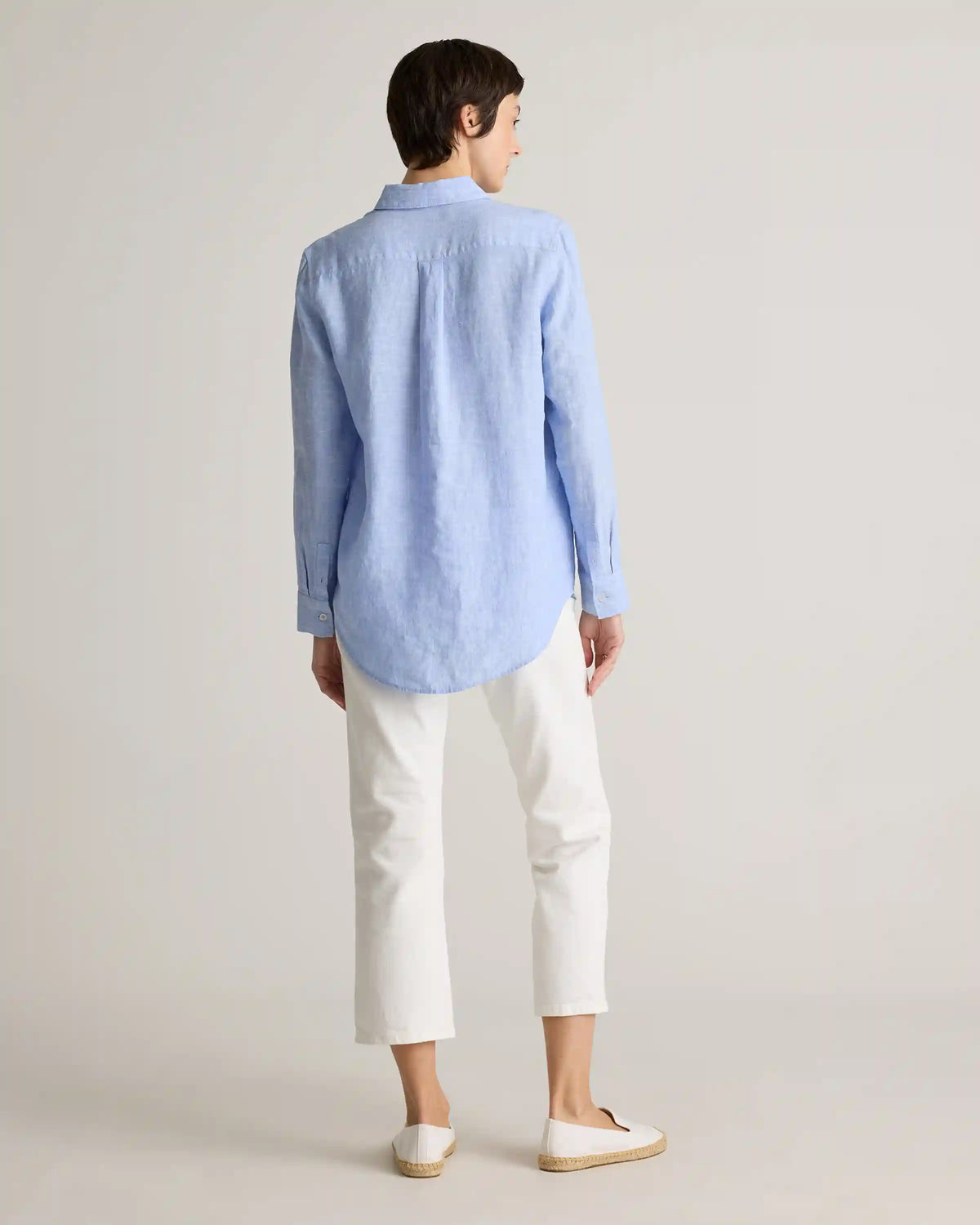 100% European Linen Long Sleeve Shirt