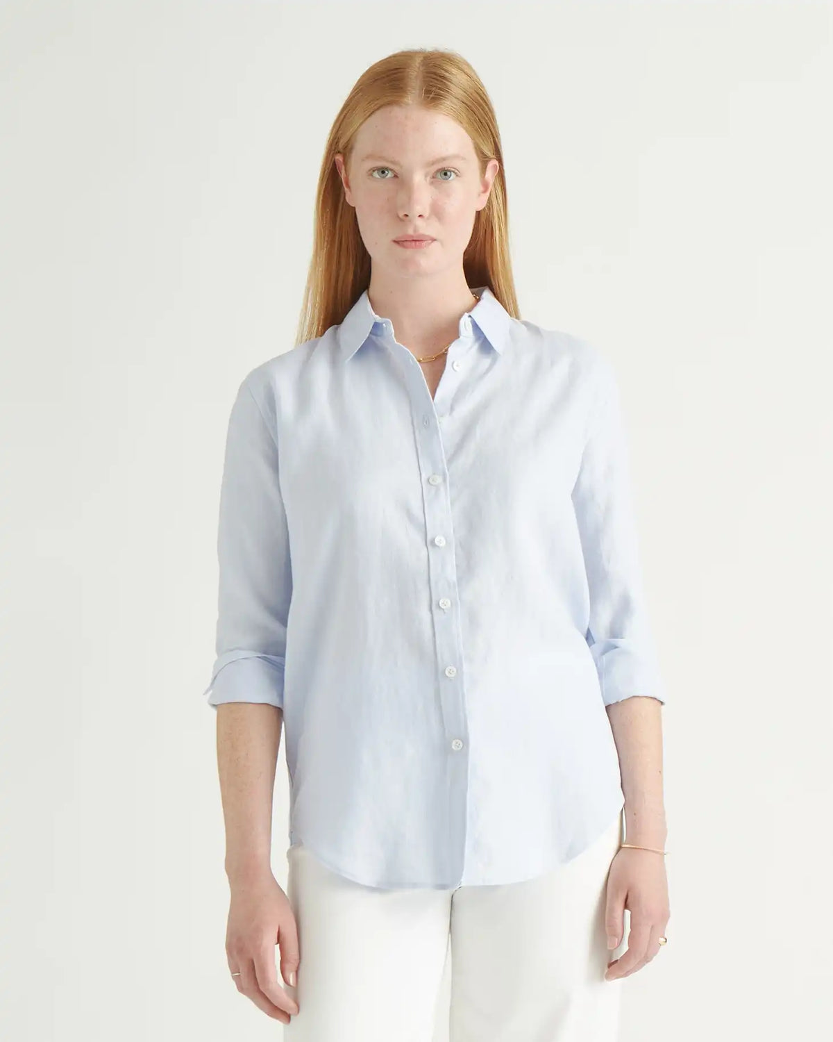 100% European Linen Long Sleeve Shirt
