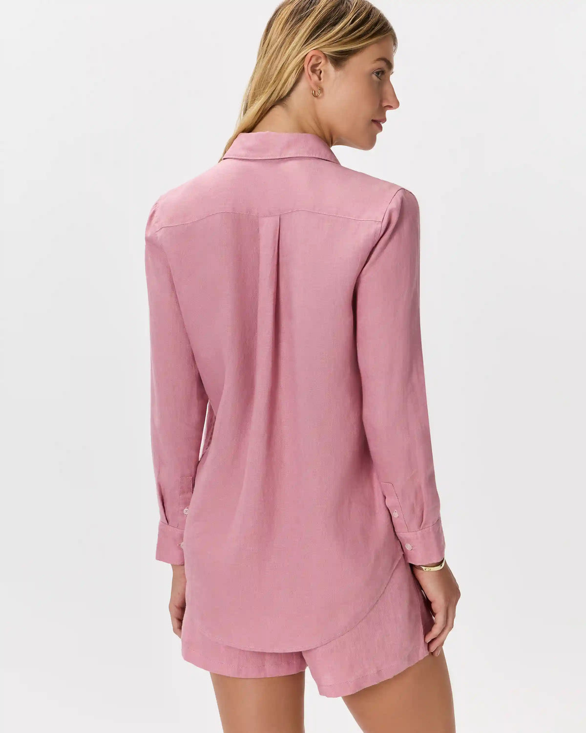 100% European Linen Long Sleeve Shirt