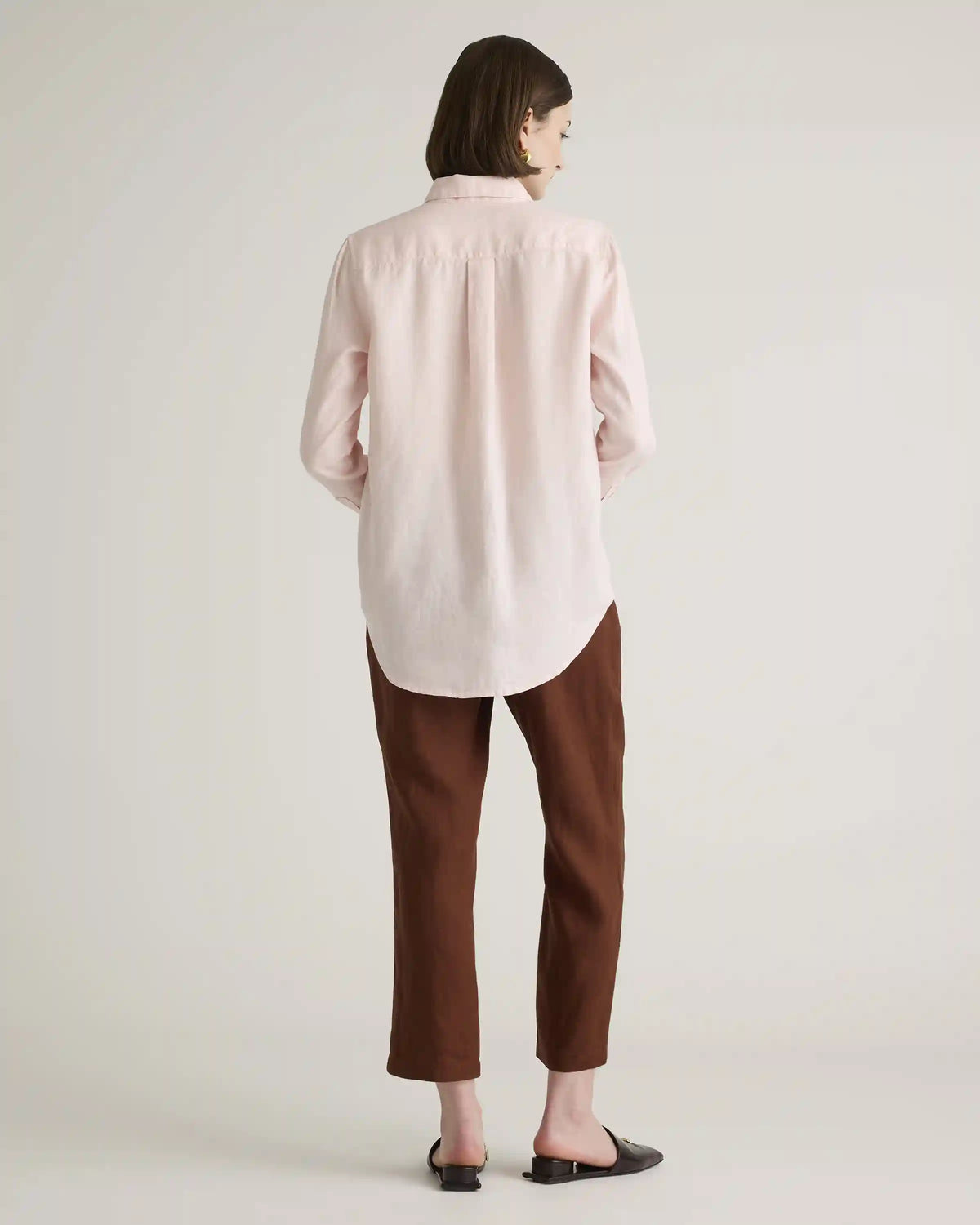 100% European Linen Long Sleeve Shirt
