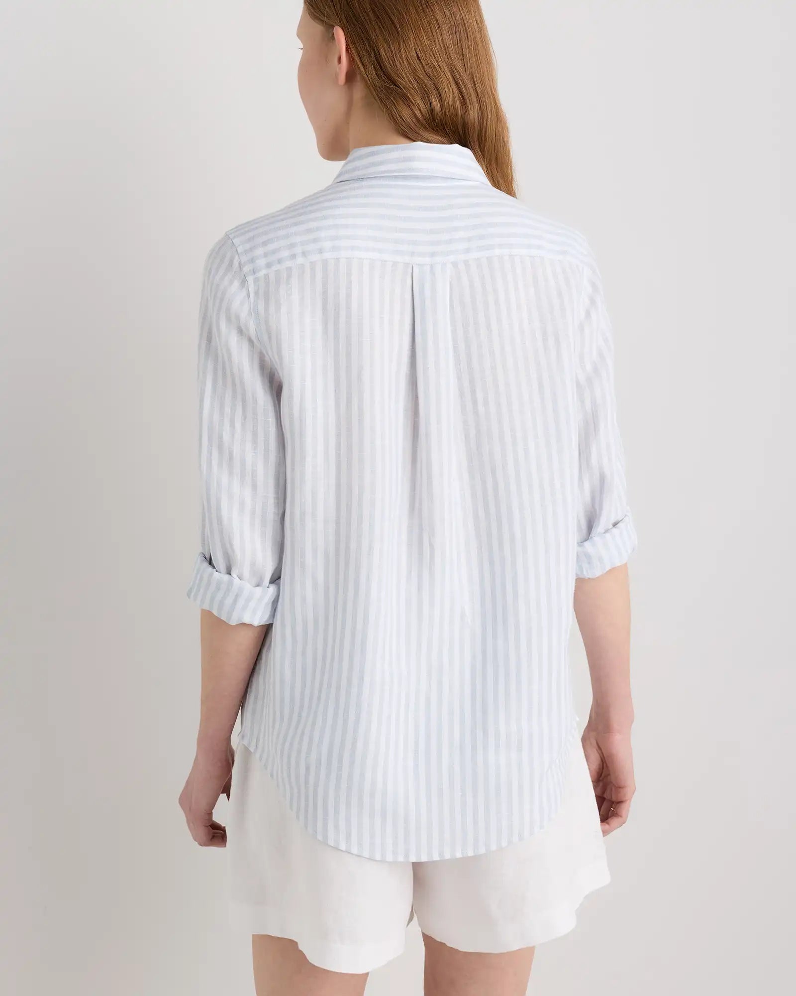 100% European Linen Long Sleeve Shirt