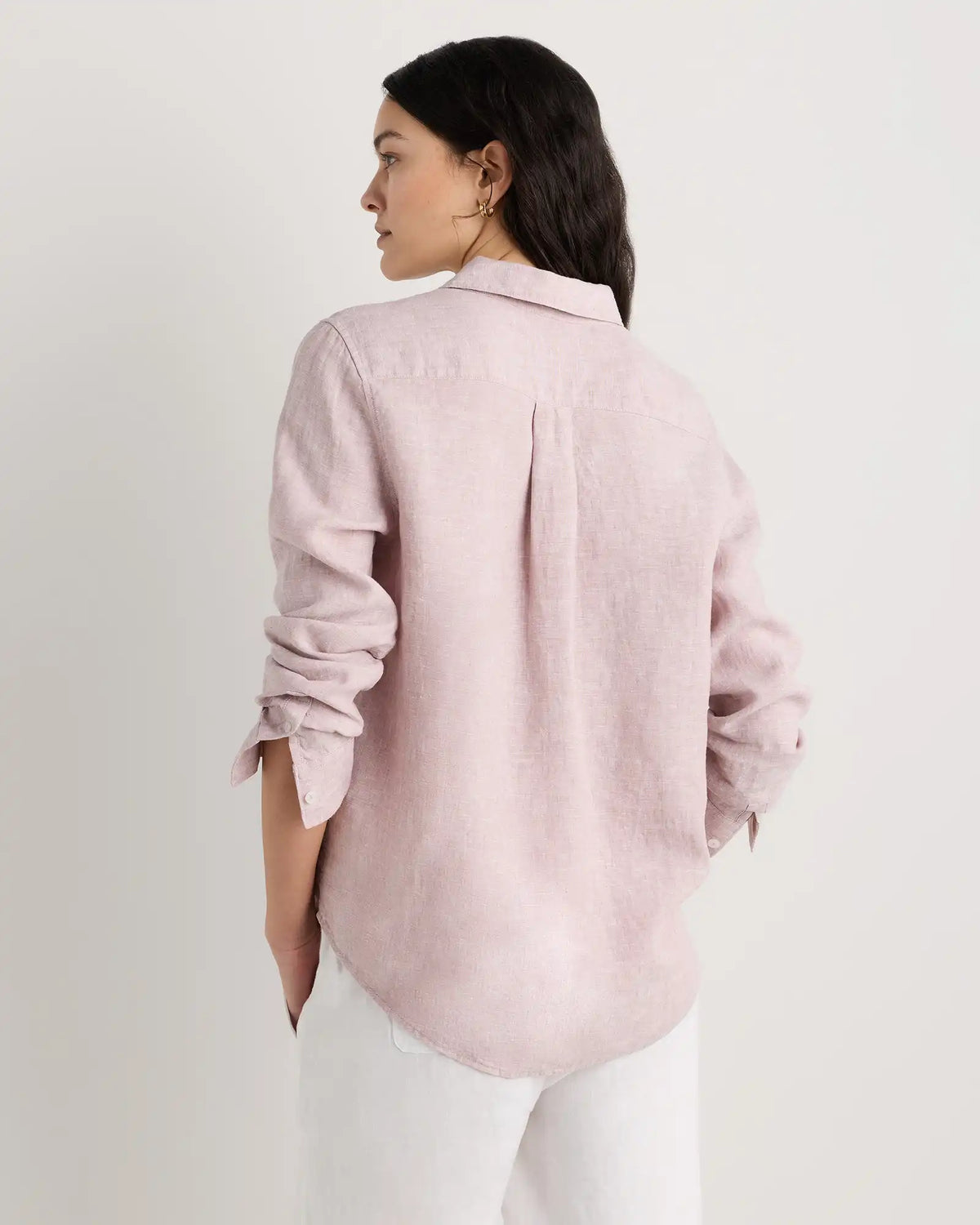 100% European Linen Long Sleeve Shirt