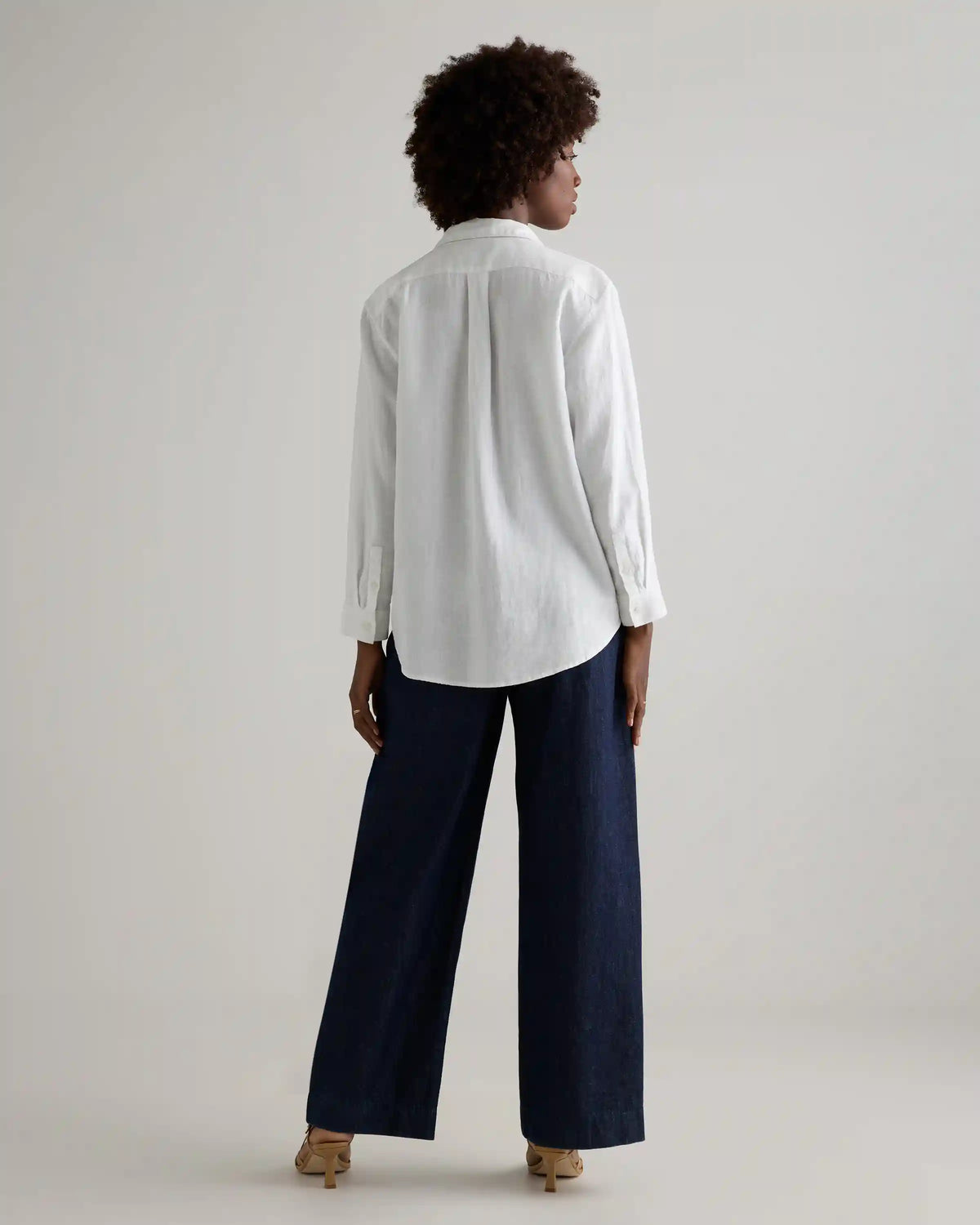 100% European Linen Long Sleeve Shirt