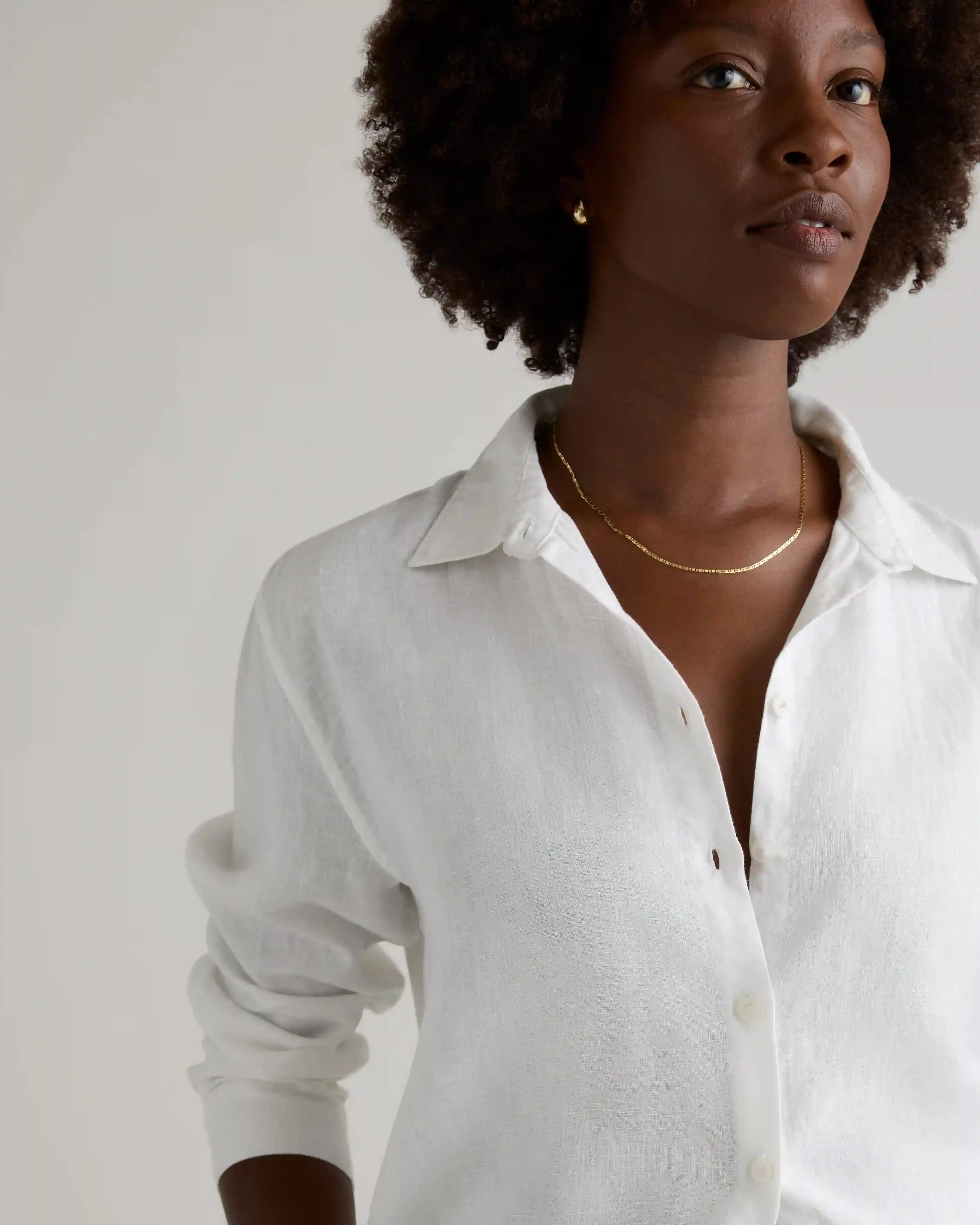 100% European Linen Long Sleeve Shirt