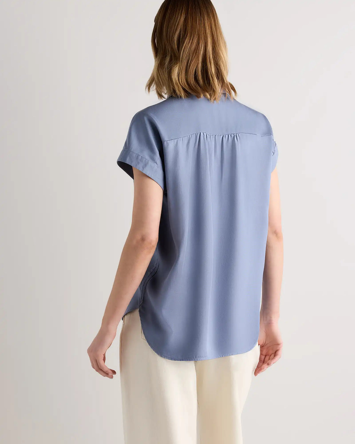 Vintage Wash Tencel Camp Shirt