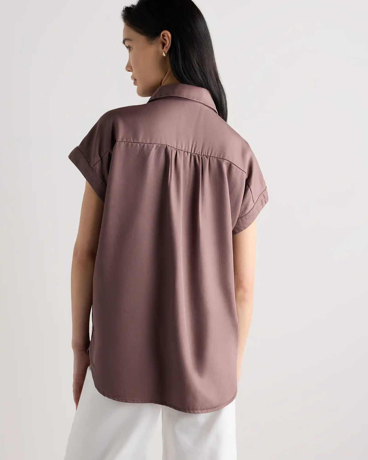 Vintage Wash Tencel Camp Shirt