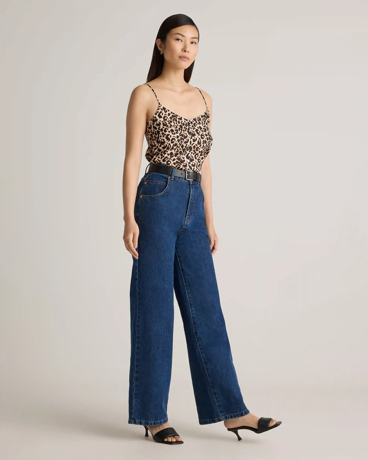Washable Stretch Silk V-Neck Cami