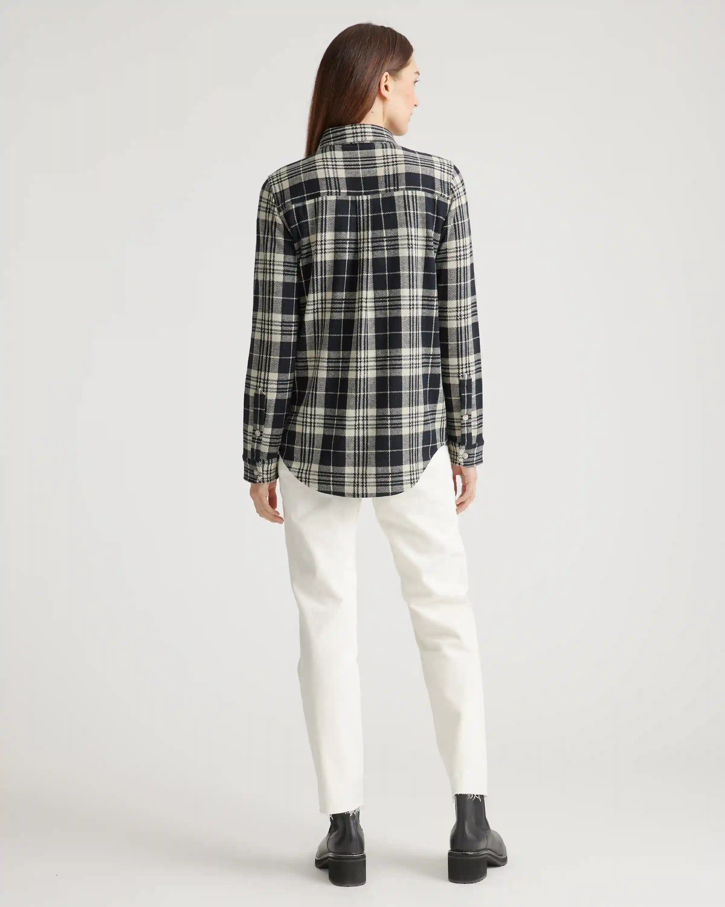 Stretch Sweater Fleece Shirt