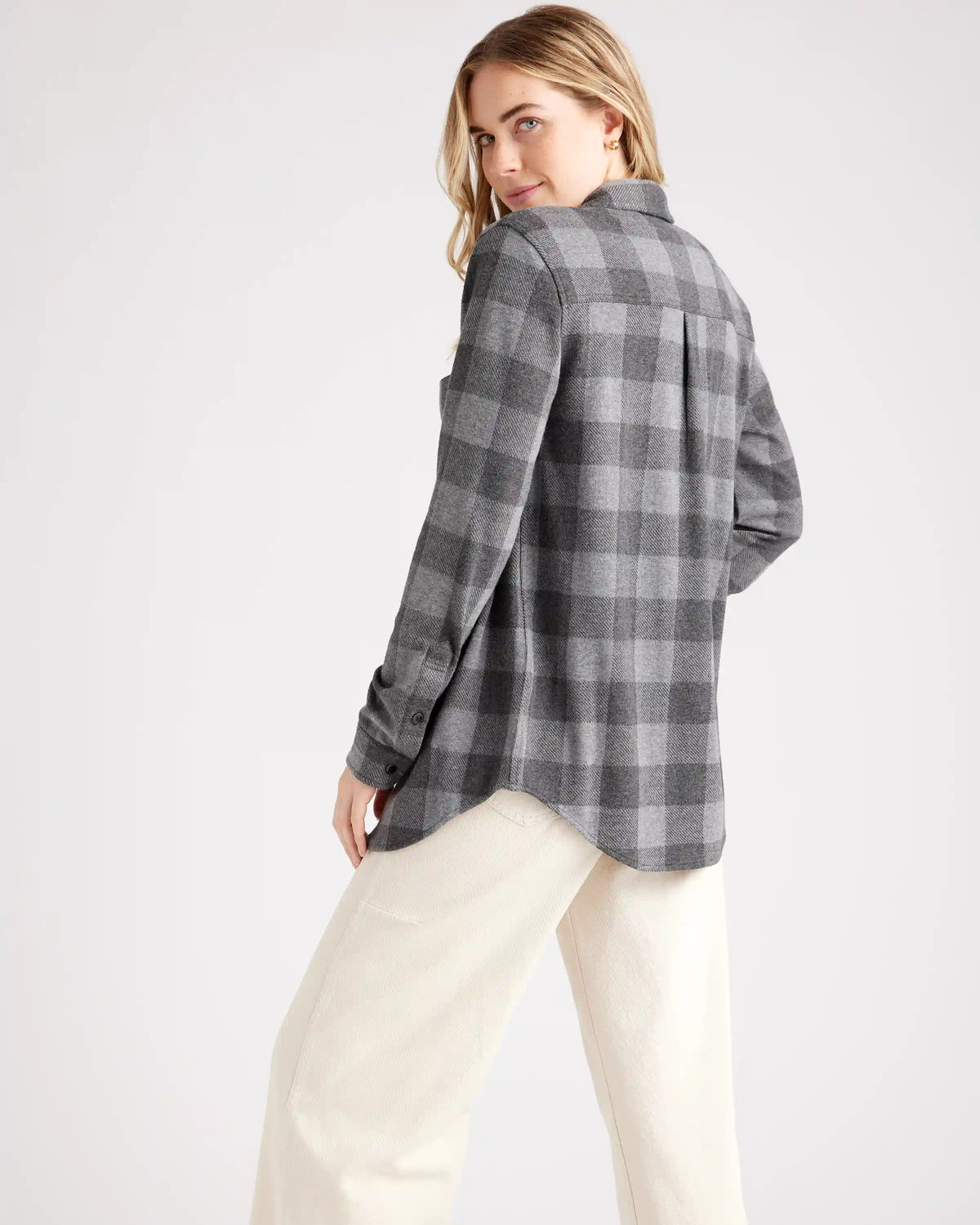 Stretch Sweater Fleece Shirt
