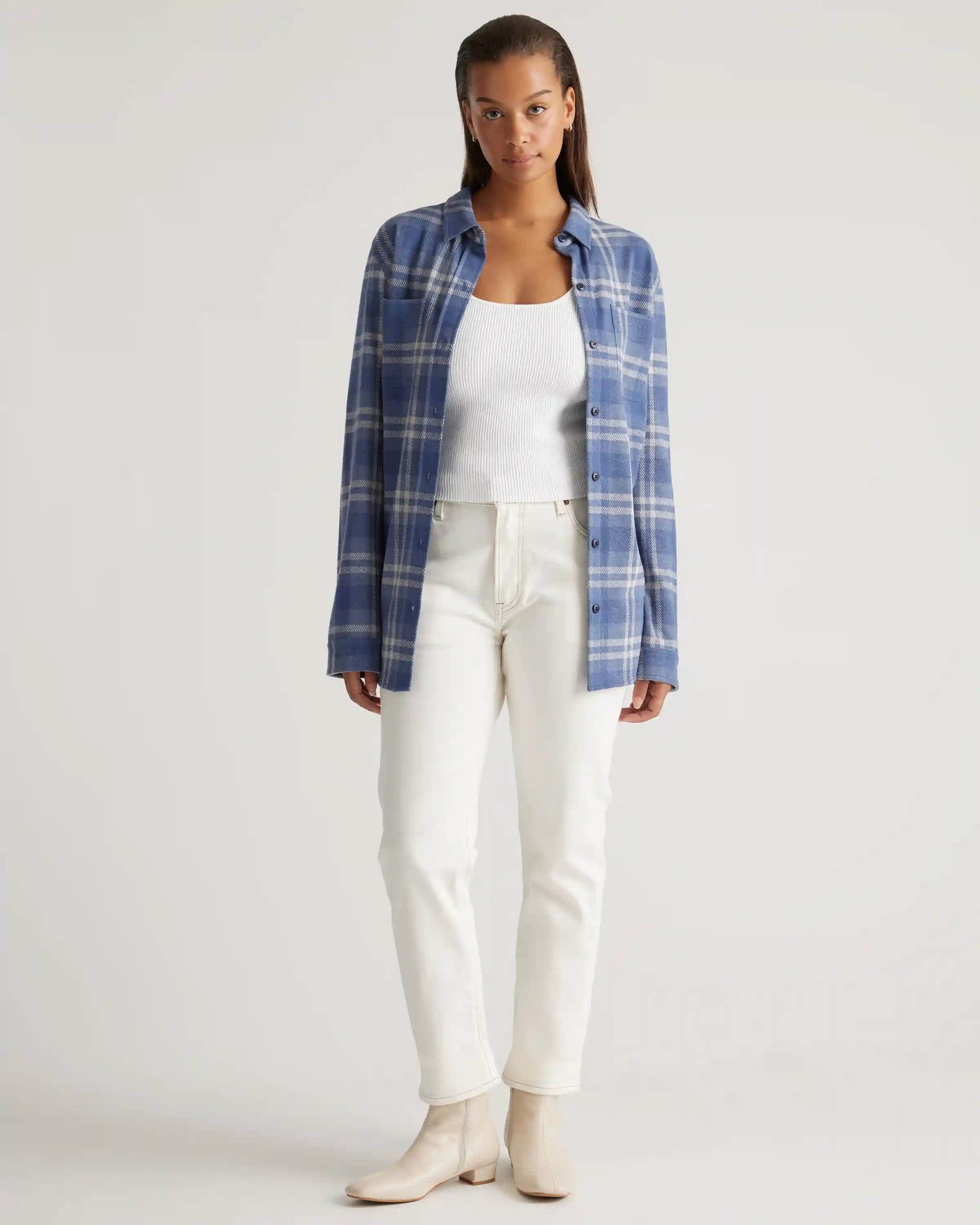 Stretch Sweater Fleece Shirt