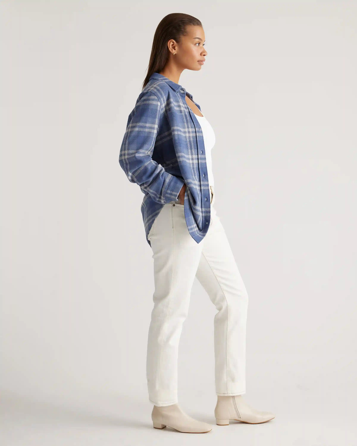 Stretch Sweater Fleece Shirt
