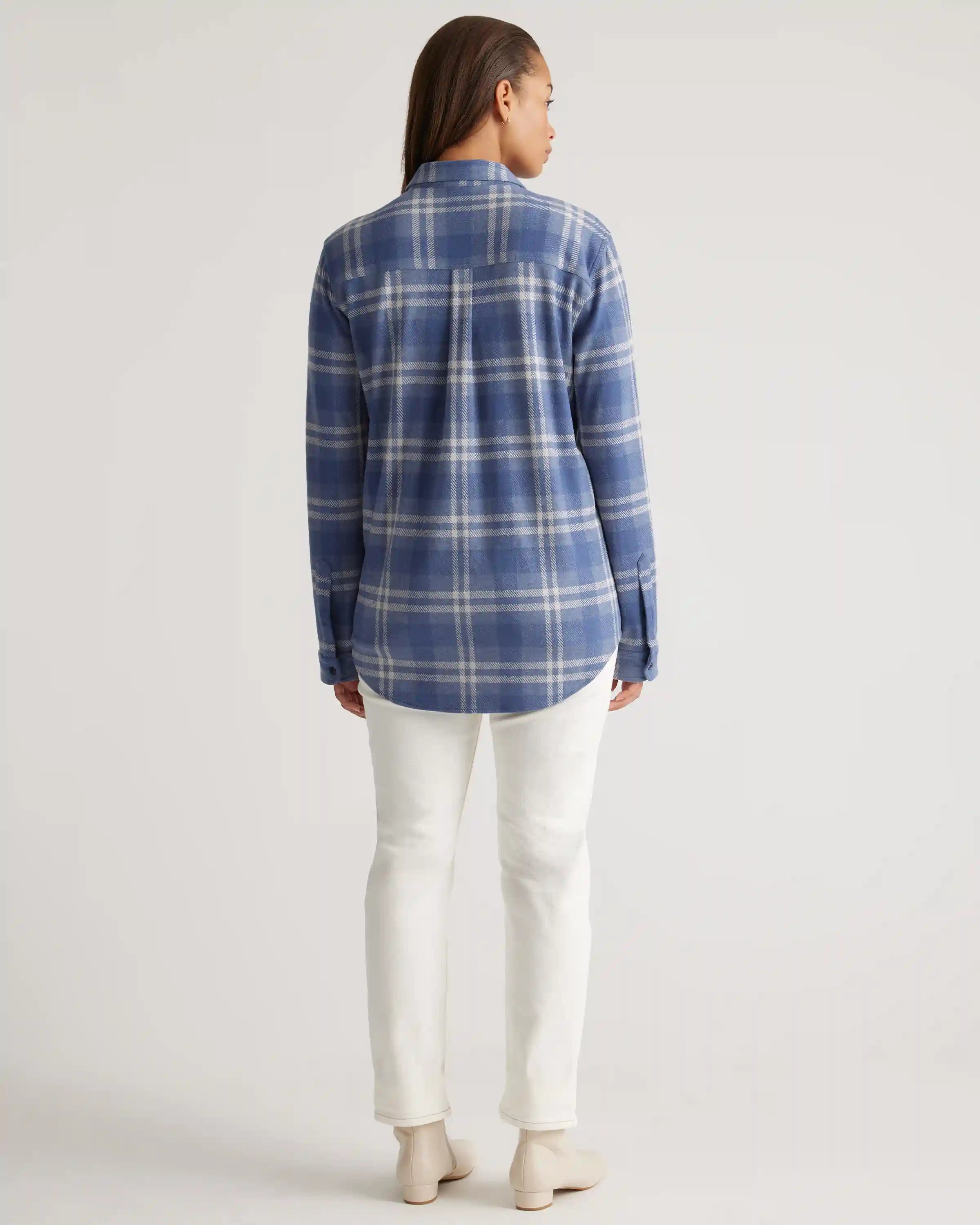 Stretch Sweater Fleece Shirt