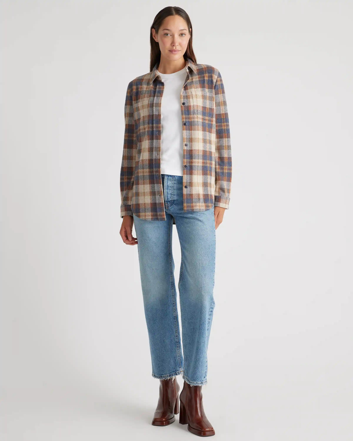 Stretch Sweater Fleece Shirt