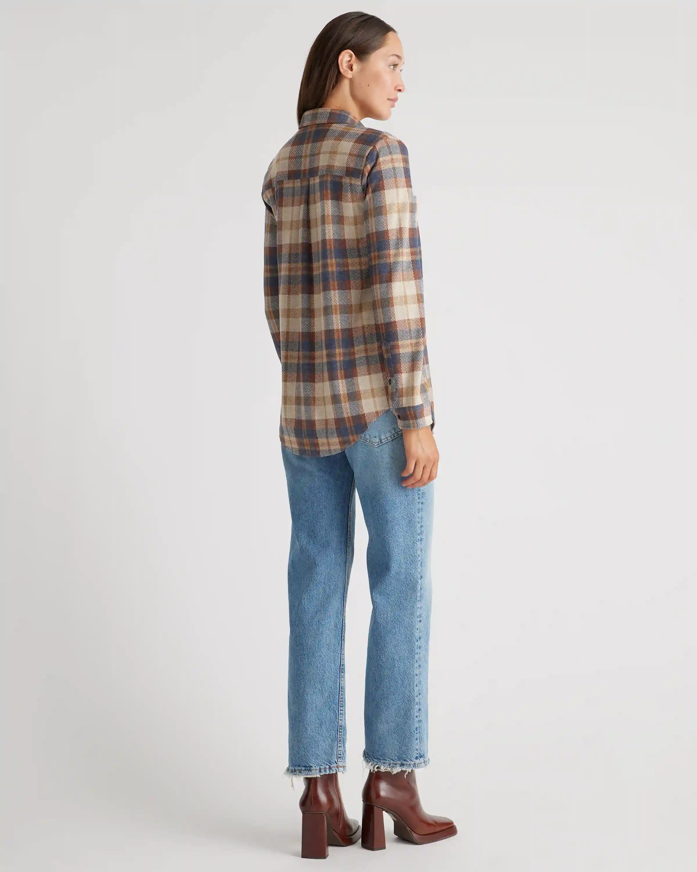Stretch Sweater Fleece Shirt