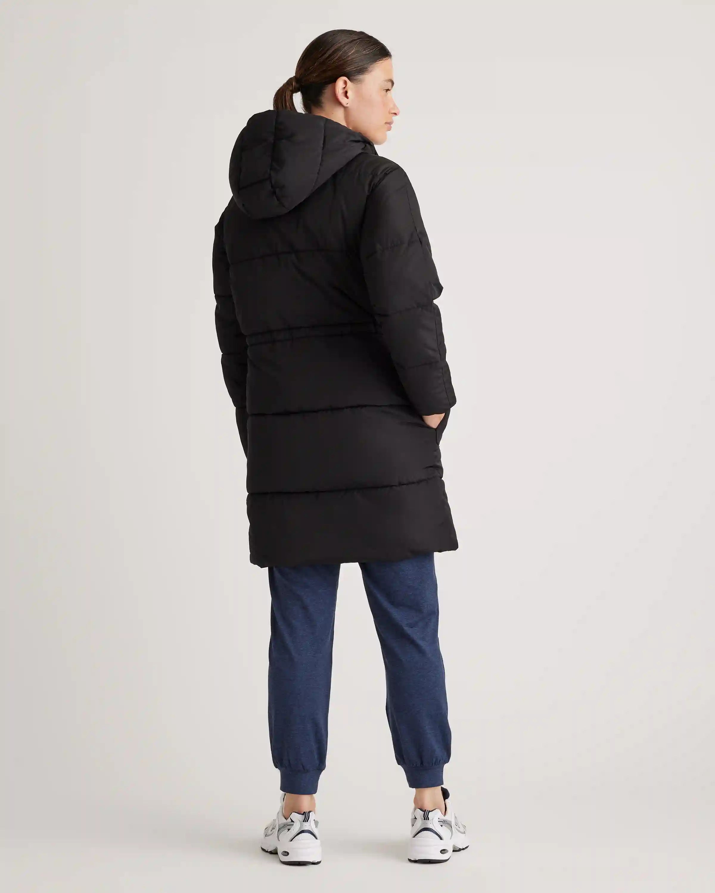 Featherless Long Puffer Parka