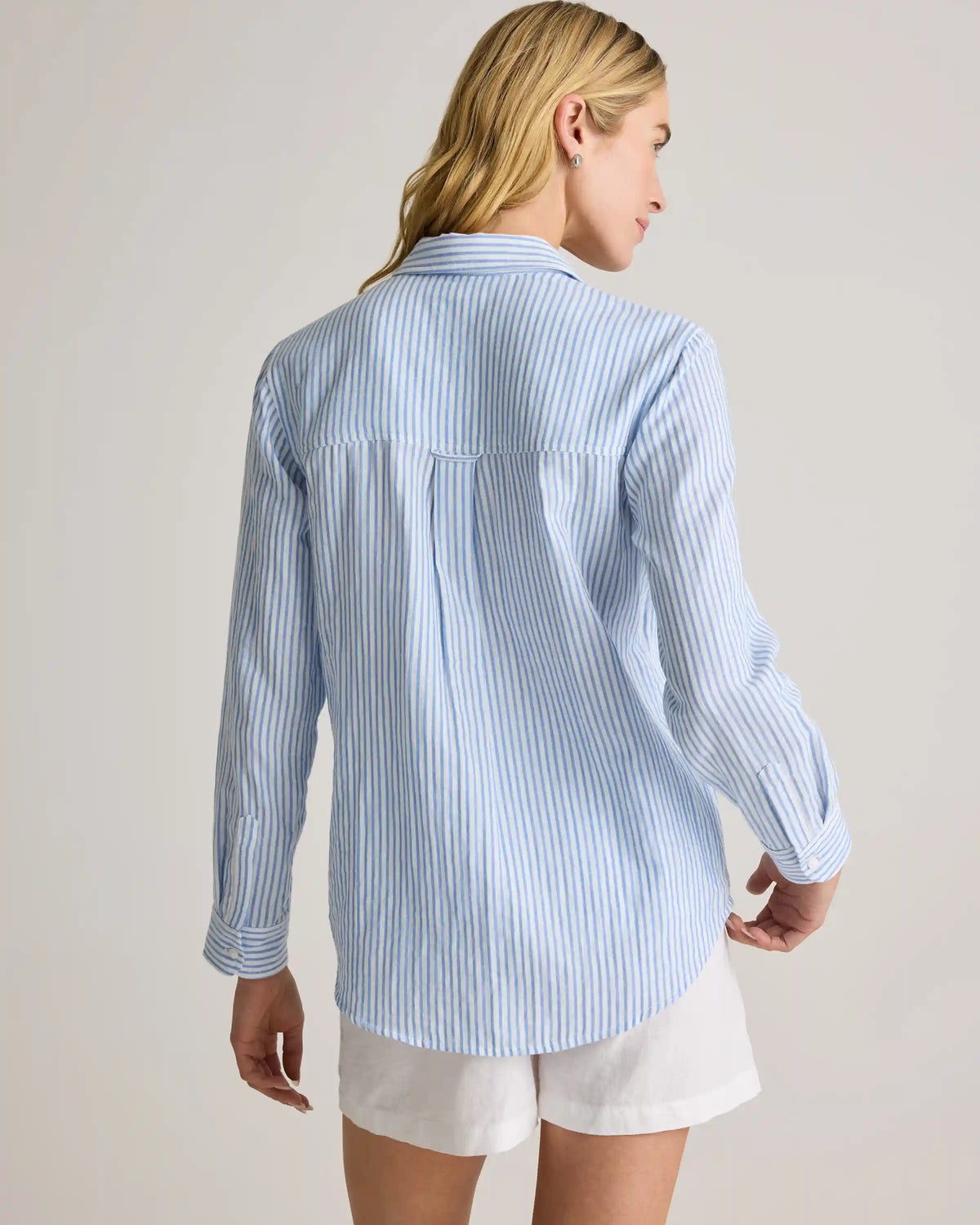 100% Organic Cotton Gauze Long Sleeve Shirt