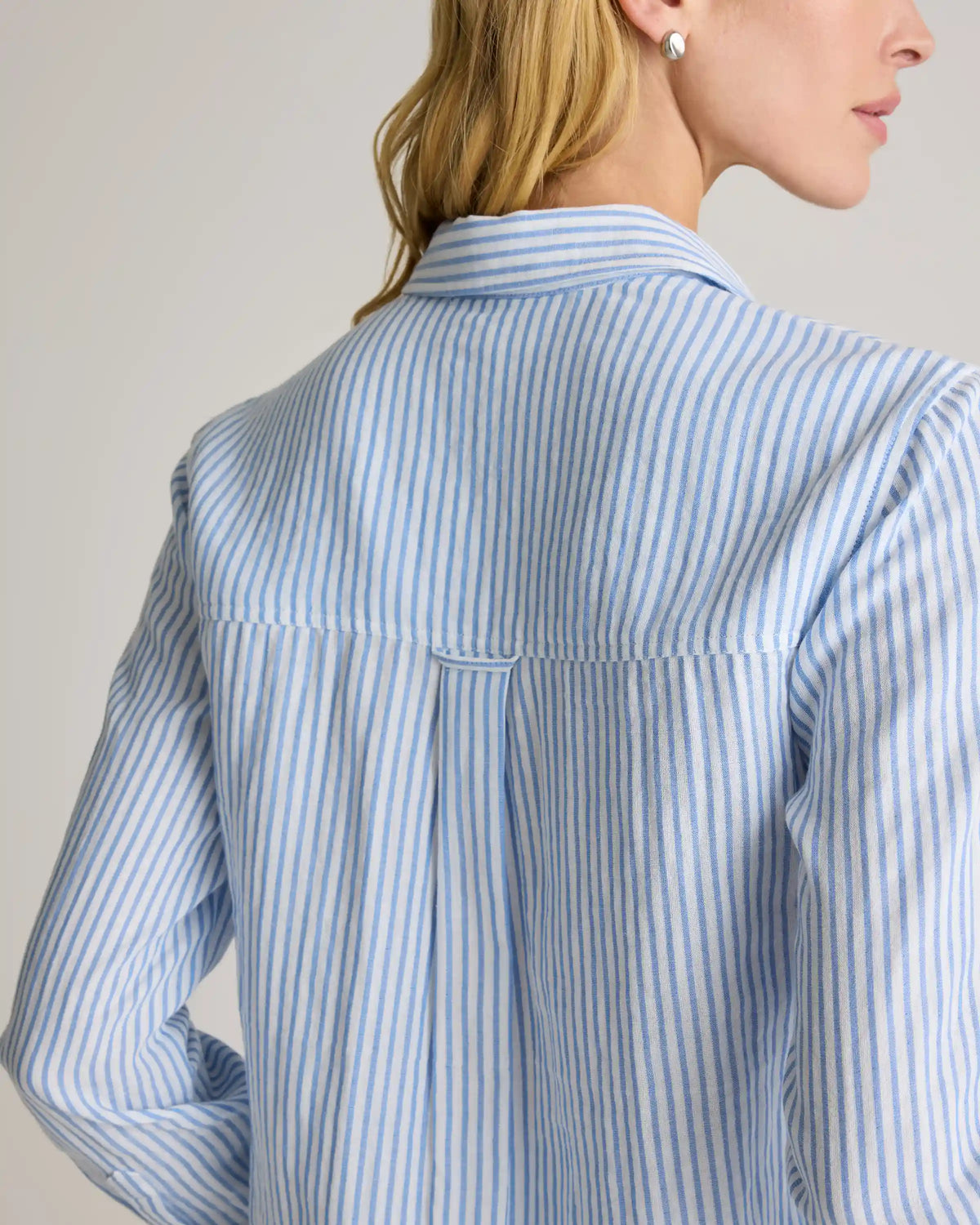 100% Organic Cotton Gauze Long Sleeve Shirt